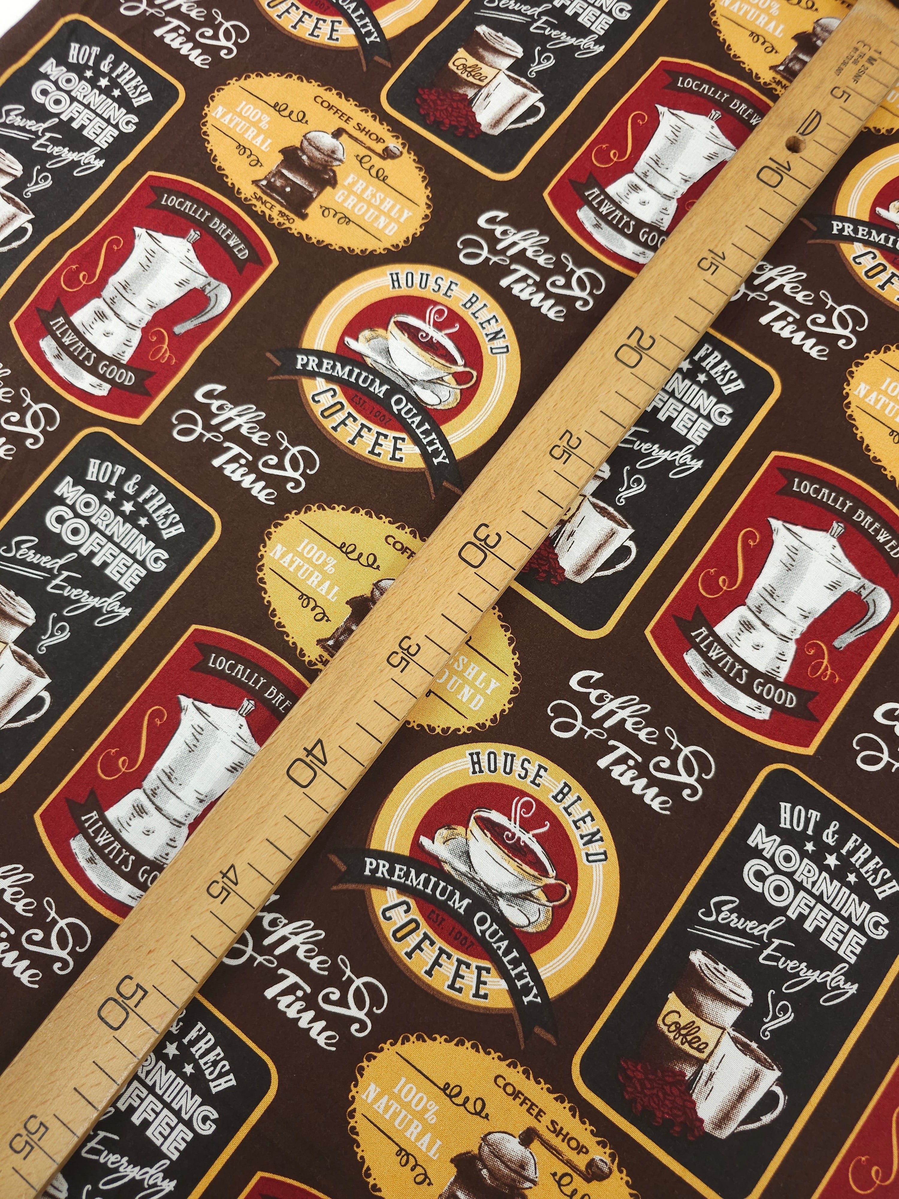 Coffee Time Frames 100% Cotton