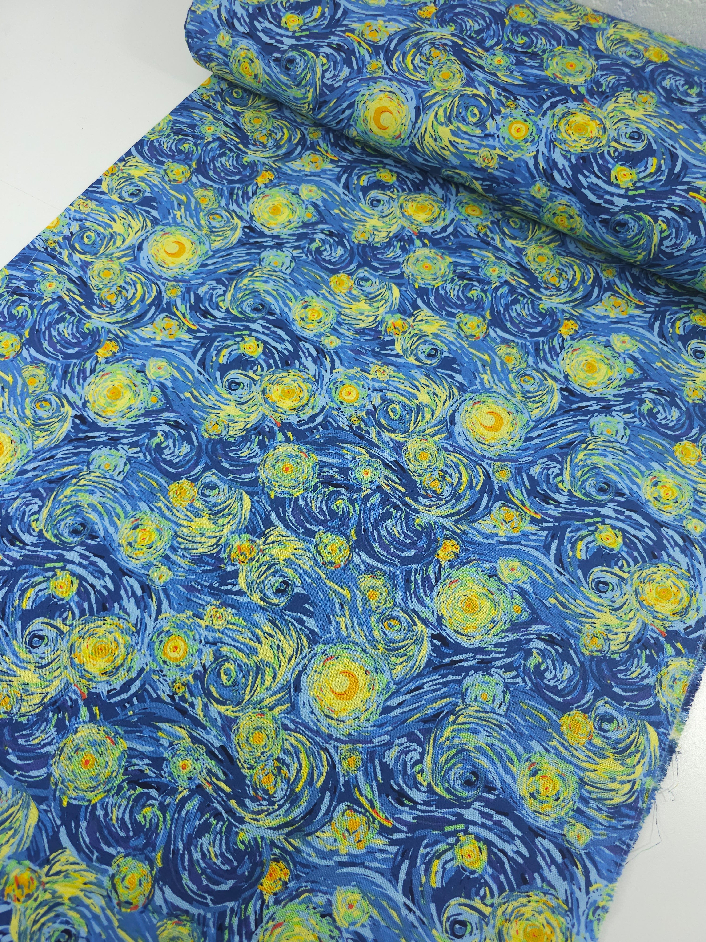 Van Gogh Starry Night 100% Cotton