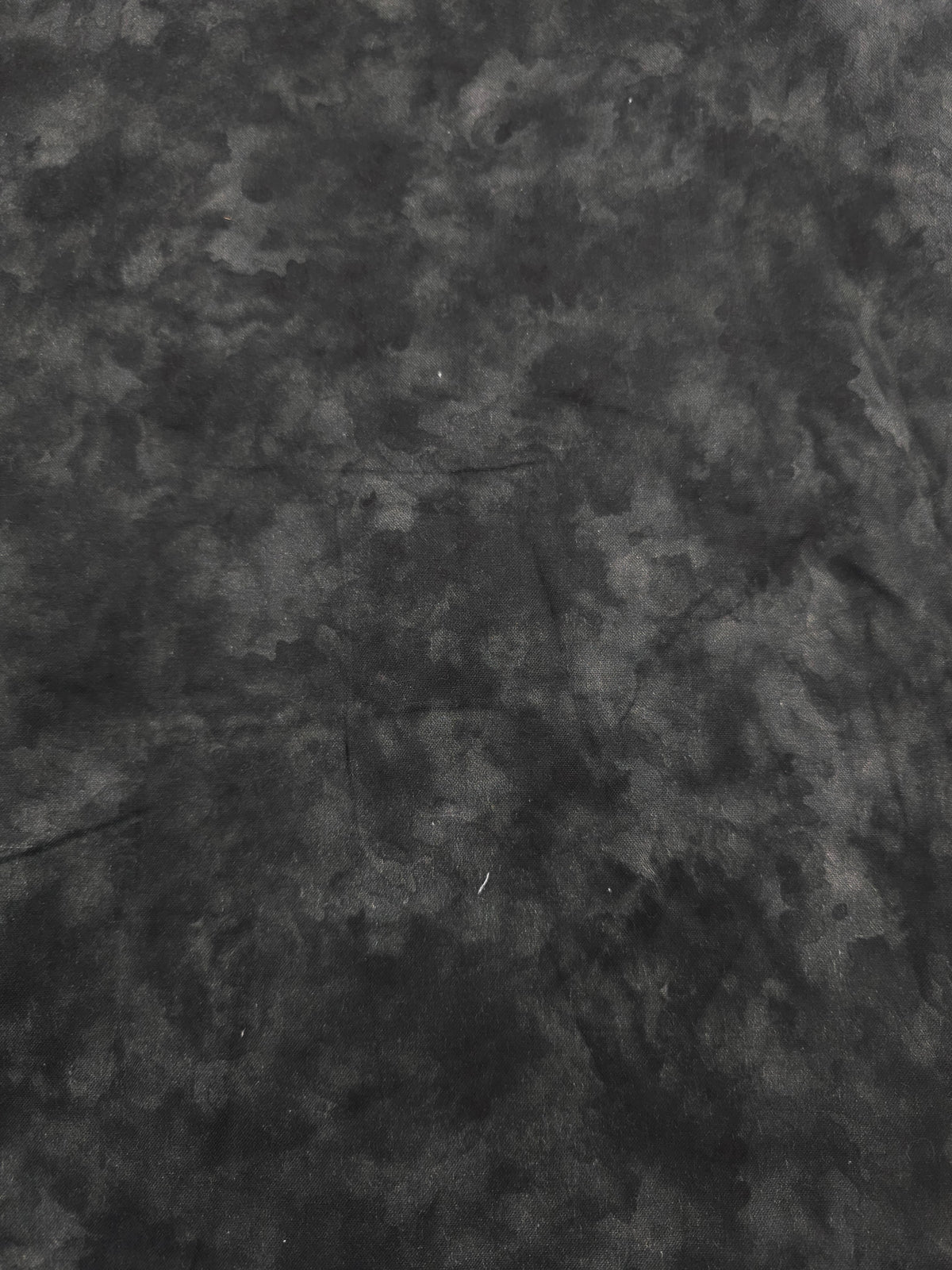 Black blend Cotton- 2m piece