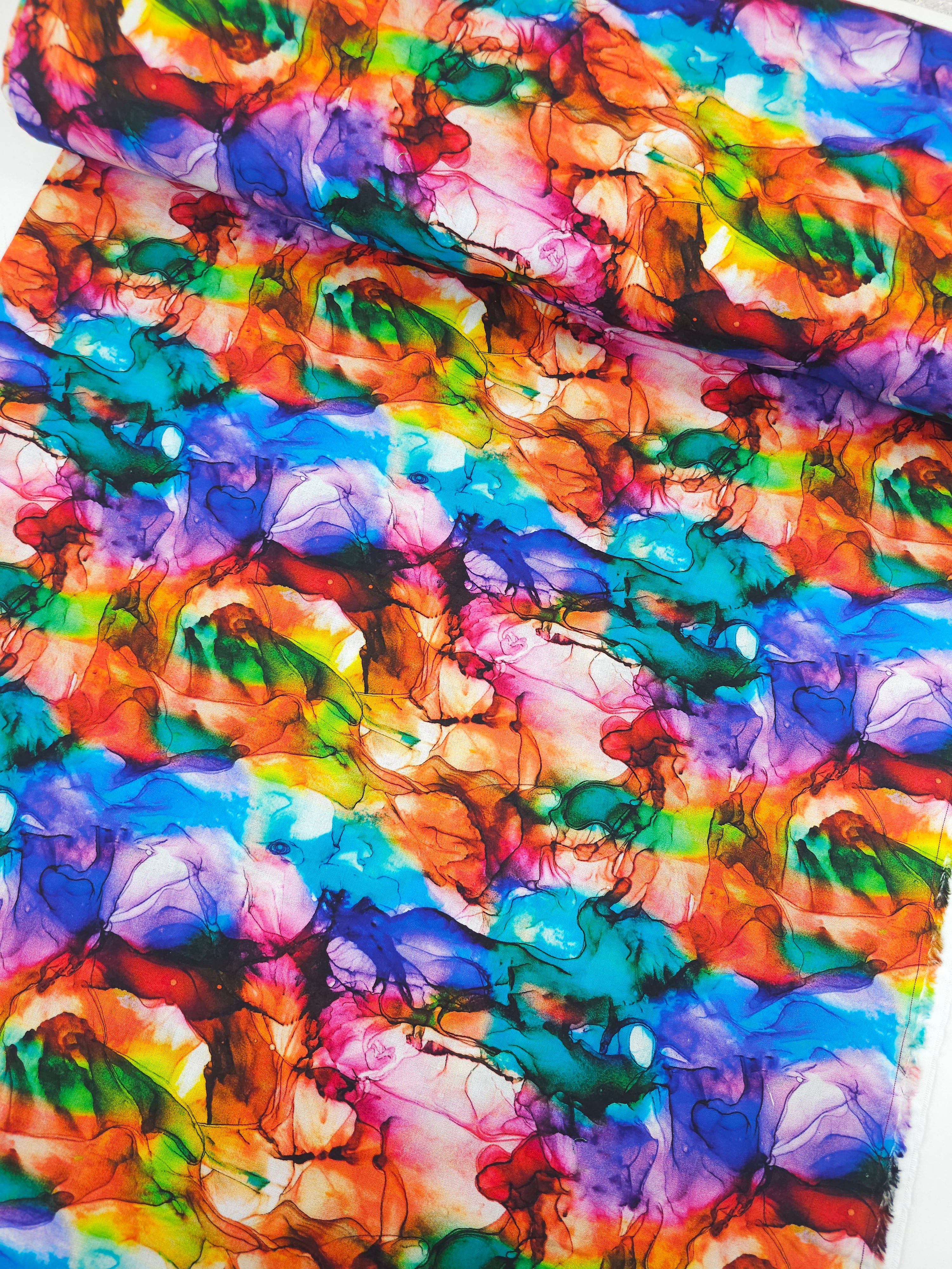 Rainbow Smoke Diffusion 100% Cotton - Joann