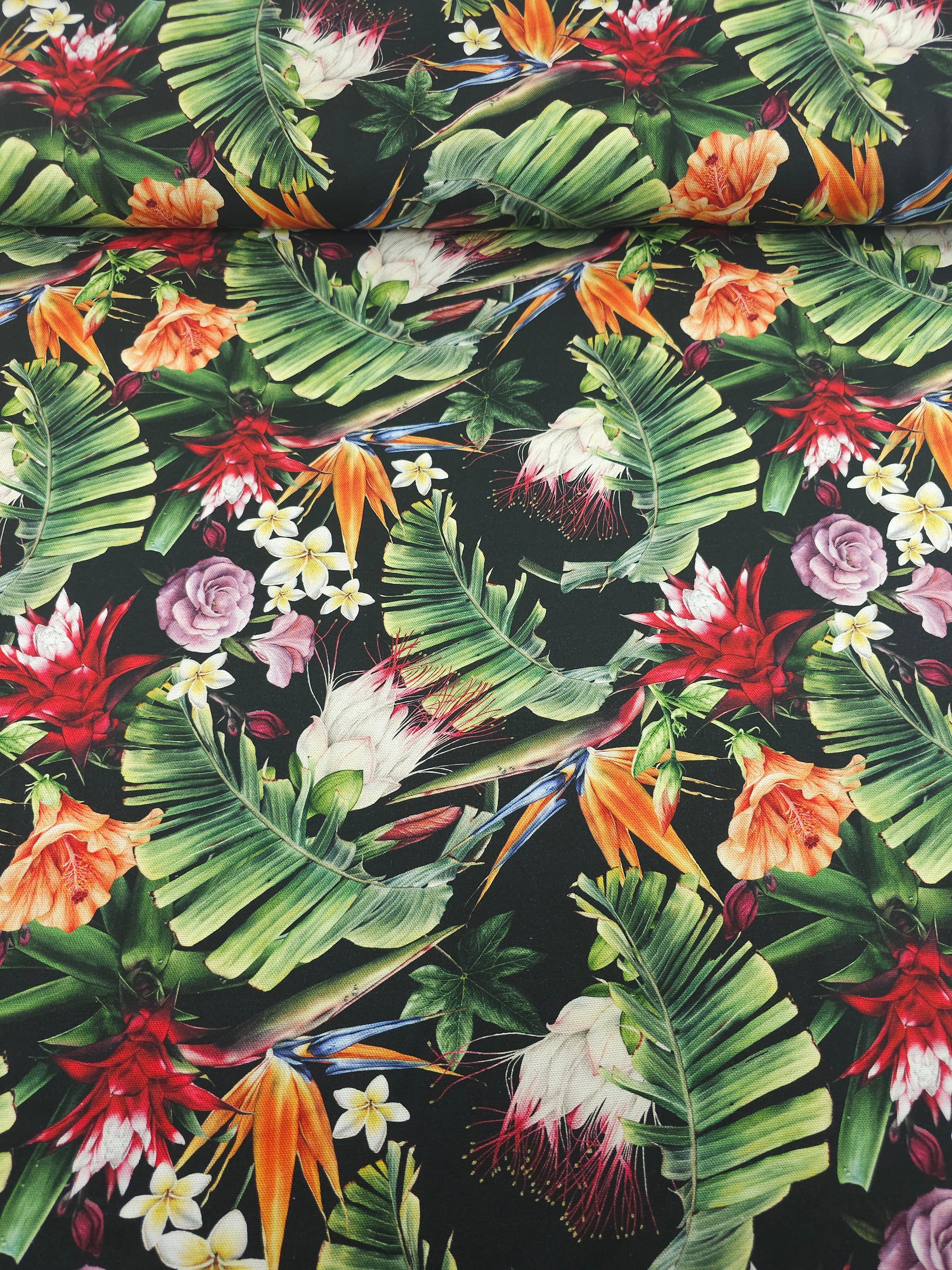 Tropical Botanics Canvas Cotton