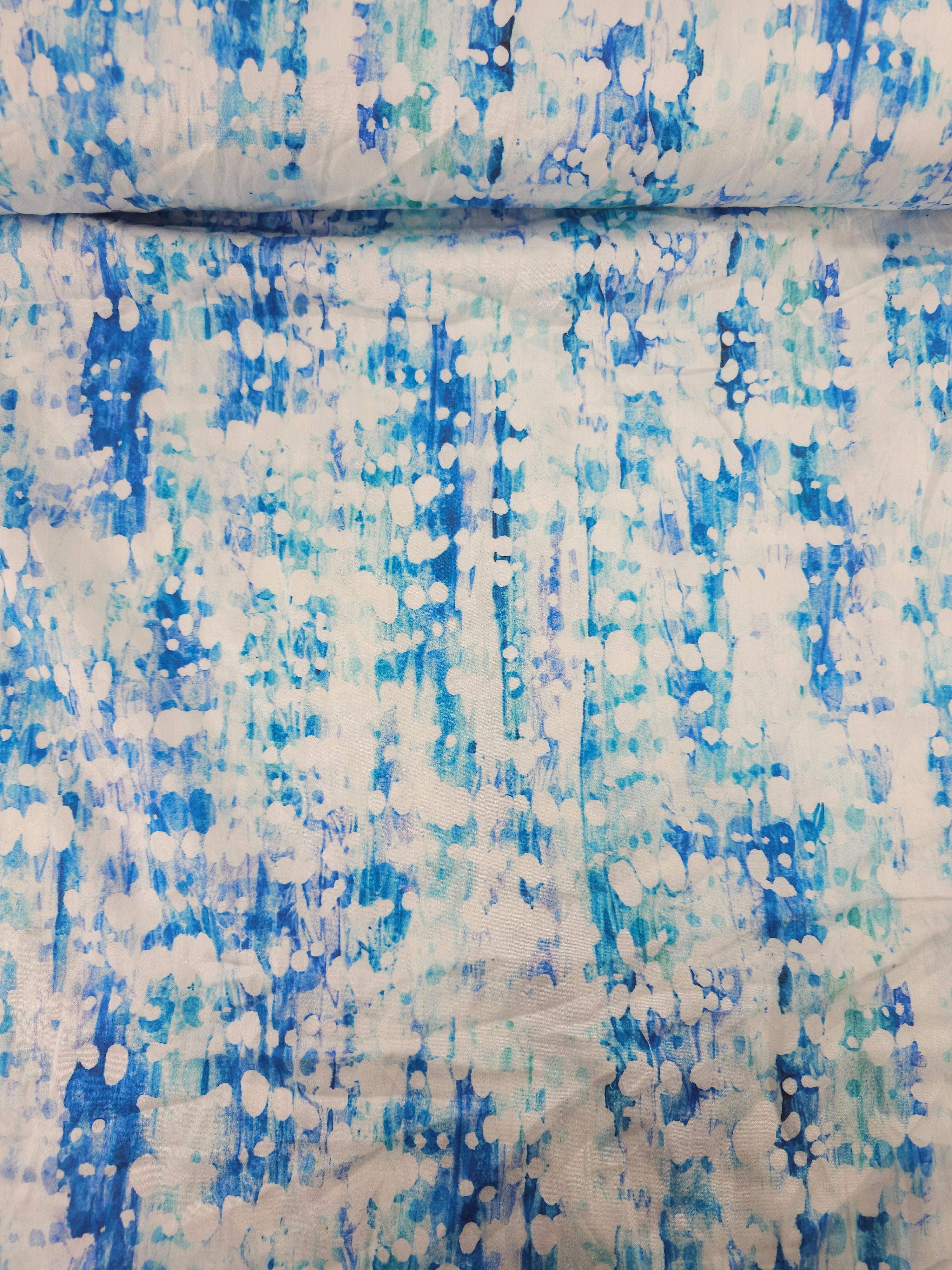 Speckled Ice Abstract 100% Cotton