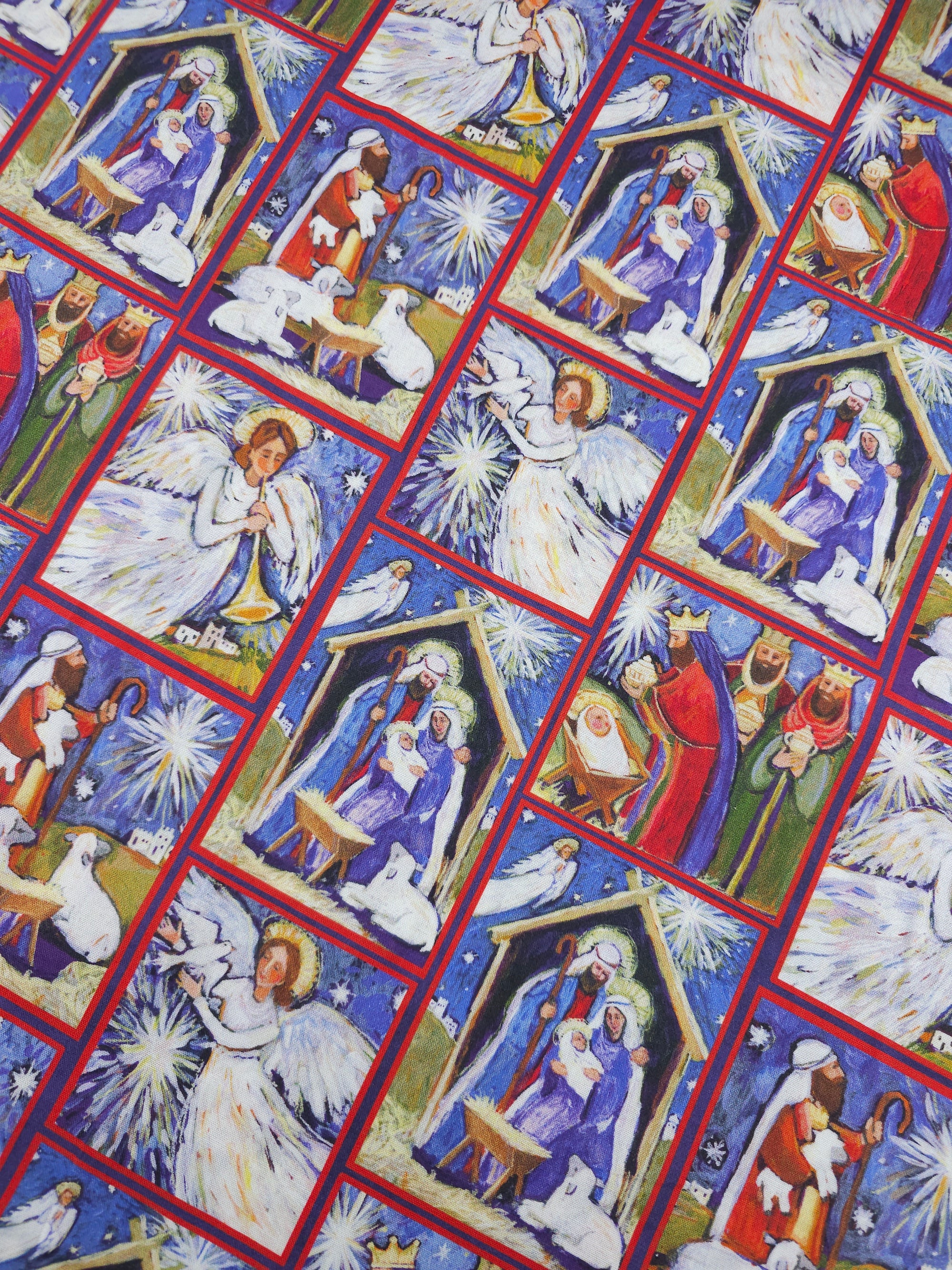 Nativity Display 100% Cotton