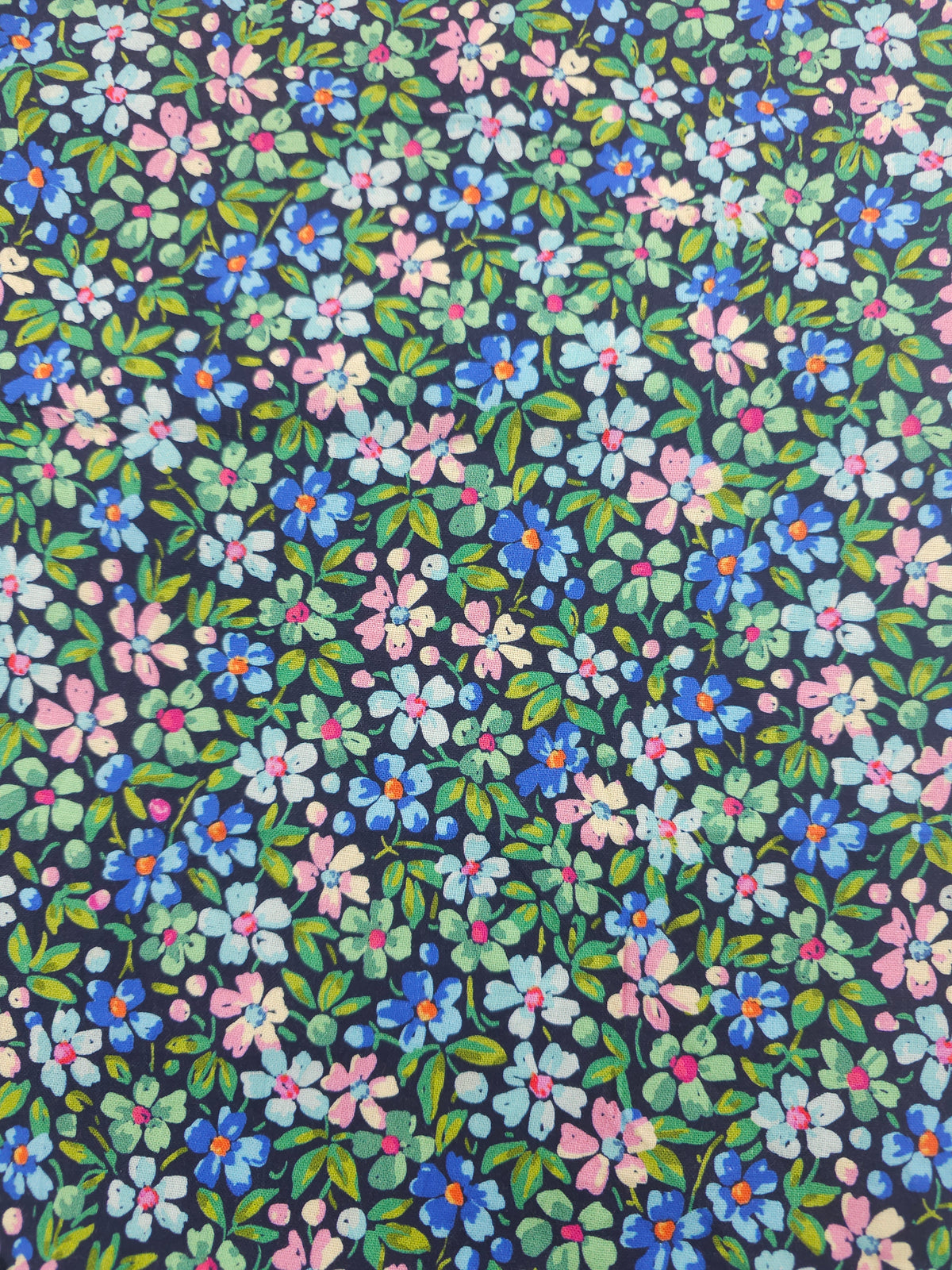 Bold little floral Cotton (Various Sizes)