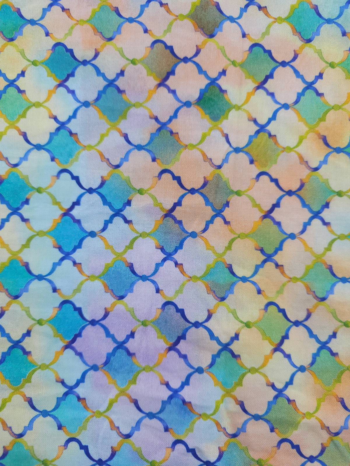 Rainbow scales Cotton (Various Sizes)