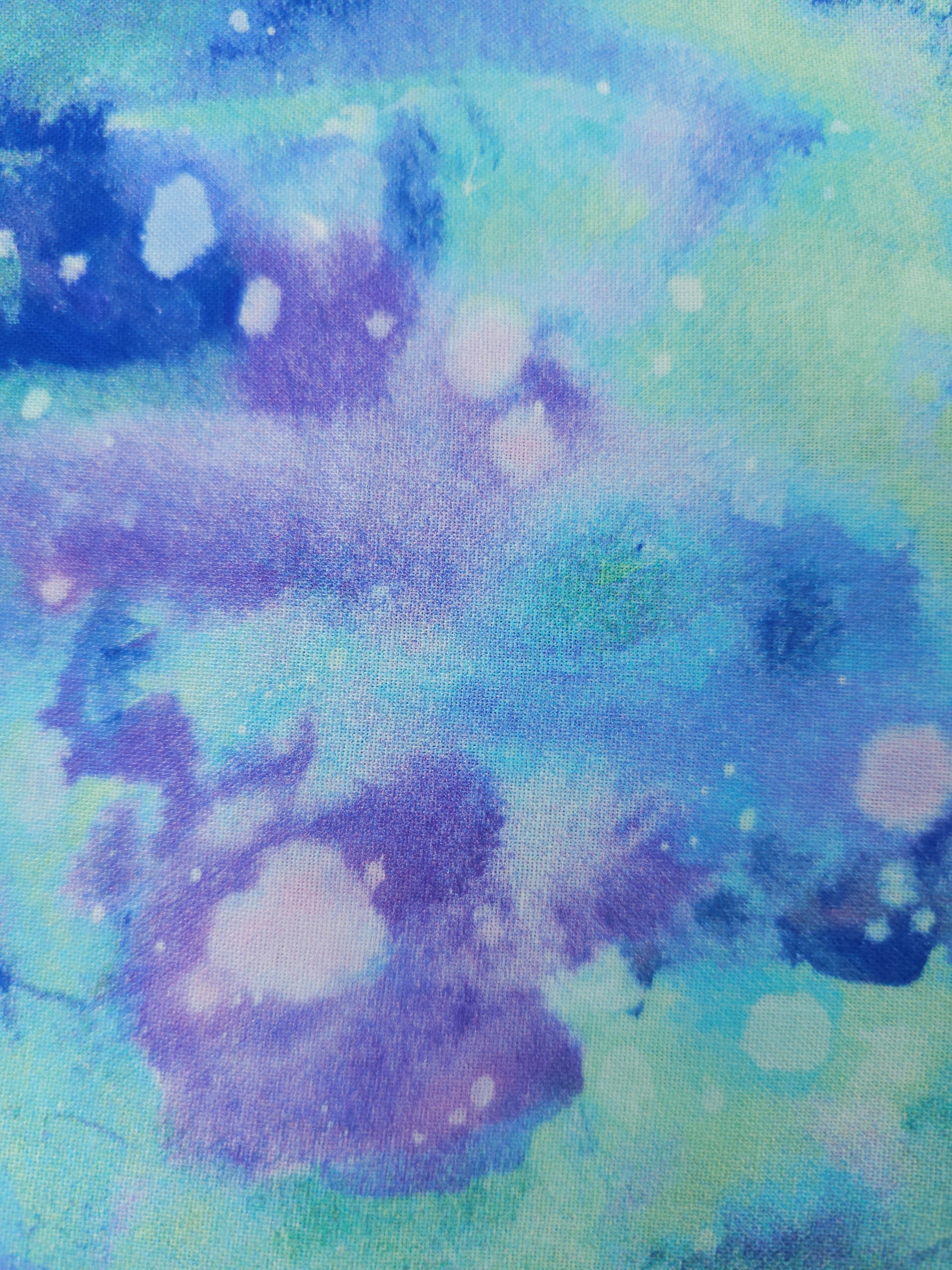 Blue galaxy Cotton- 2m piece