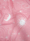 Pink Moon/Sun Viscose Jersey