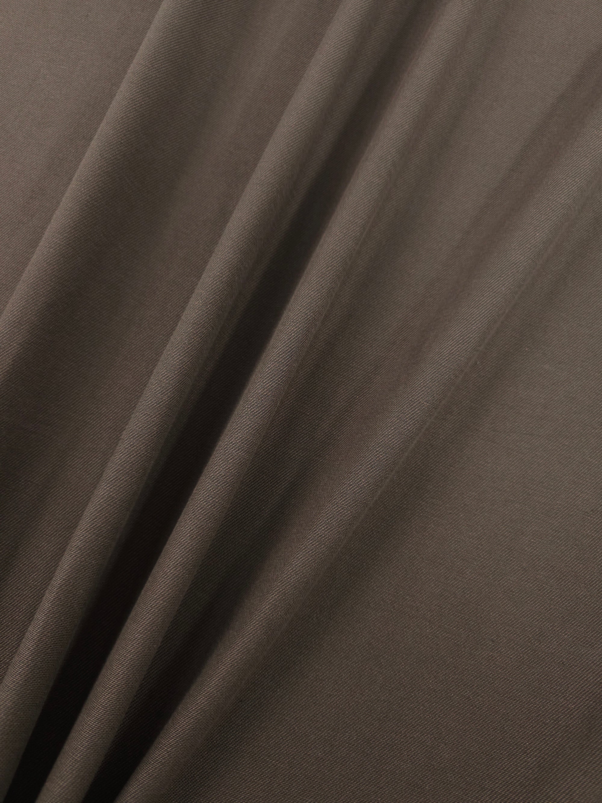 Brown Medium/Heavy Tencel Twill