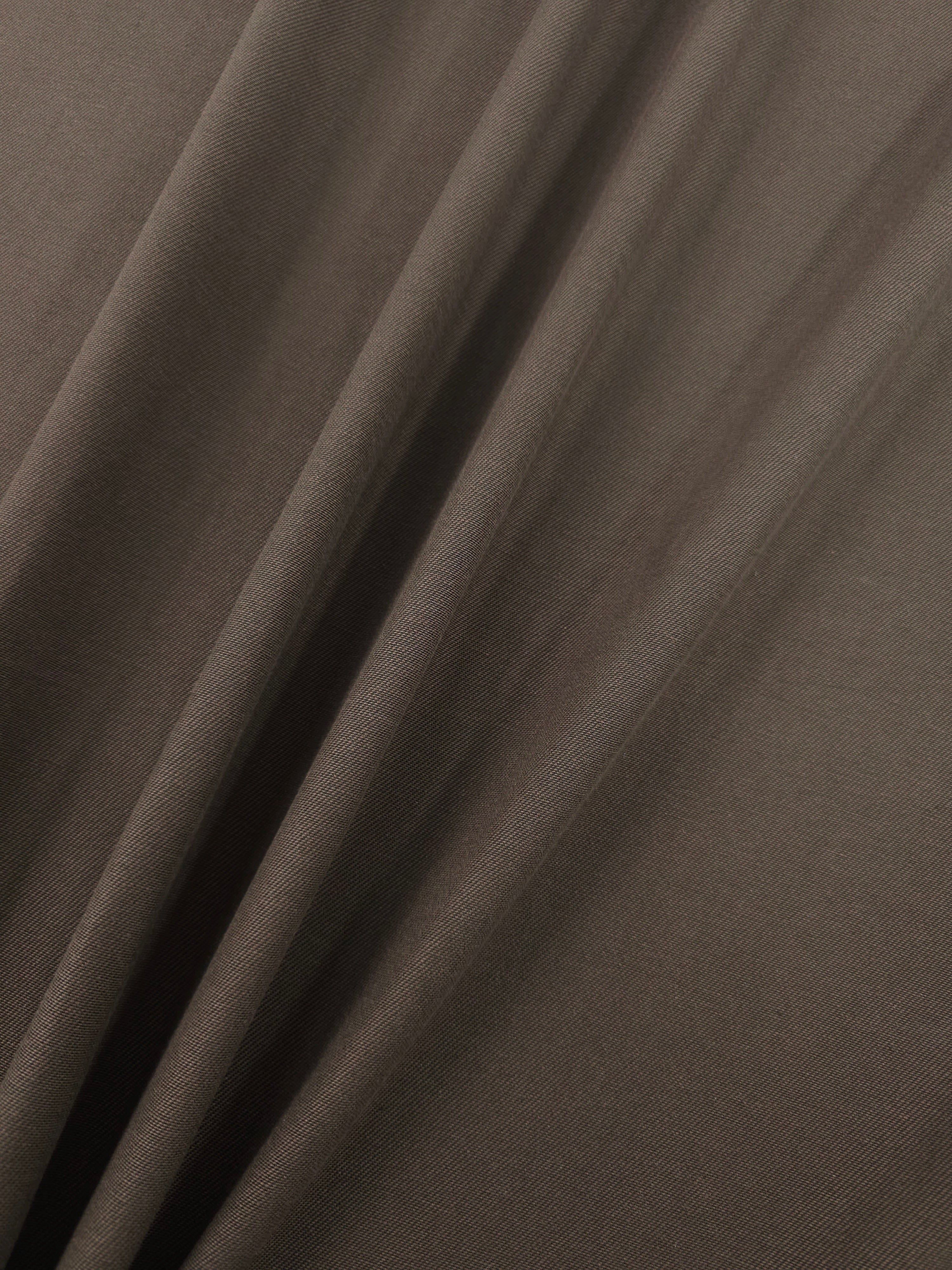 Brown Medium/Heavy Tencel Twill