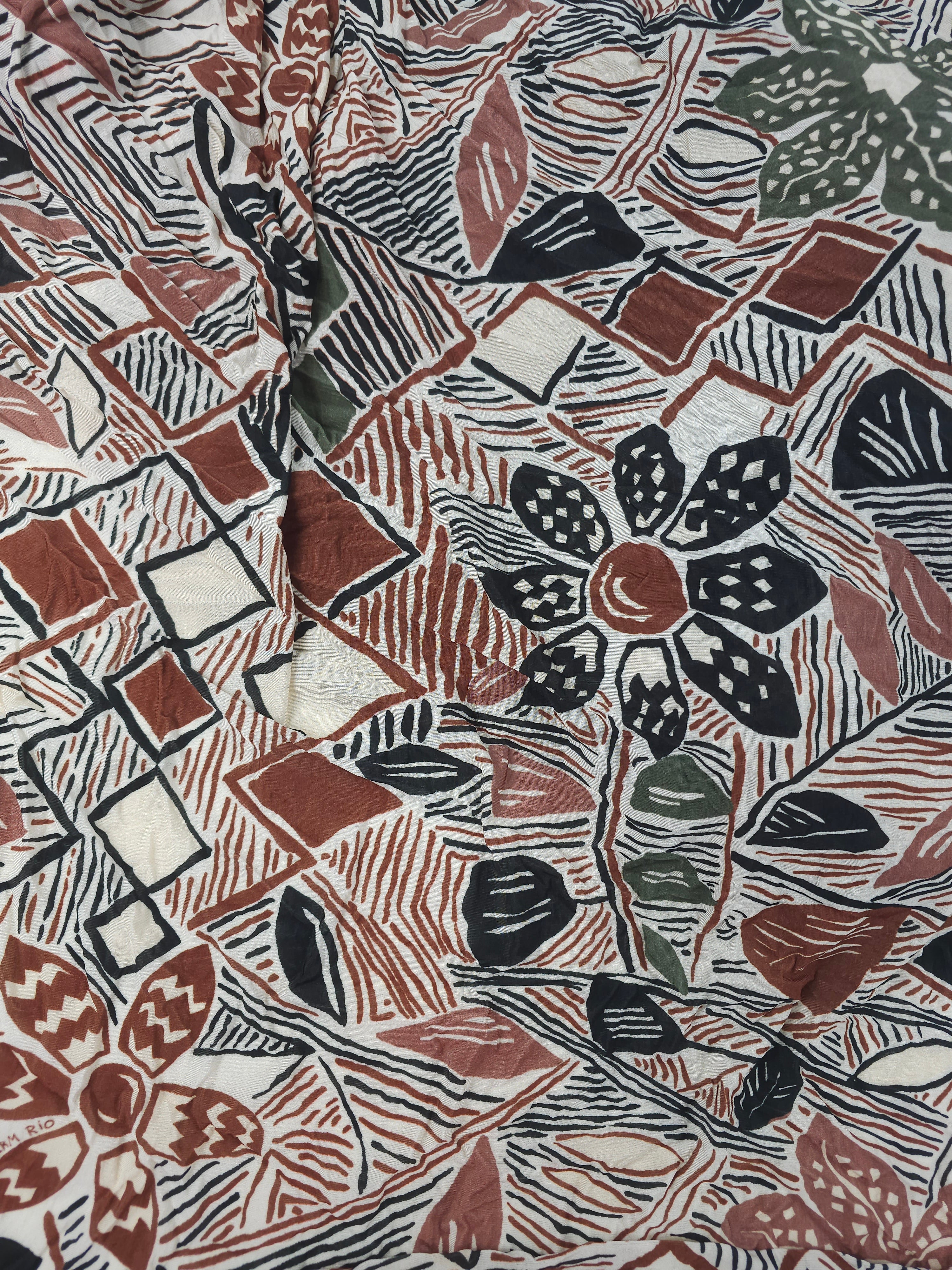 Aftican patterned Rayan jersey- 4m piece