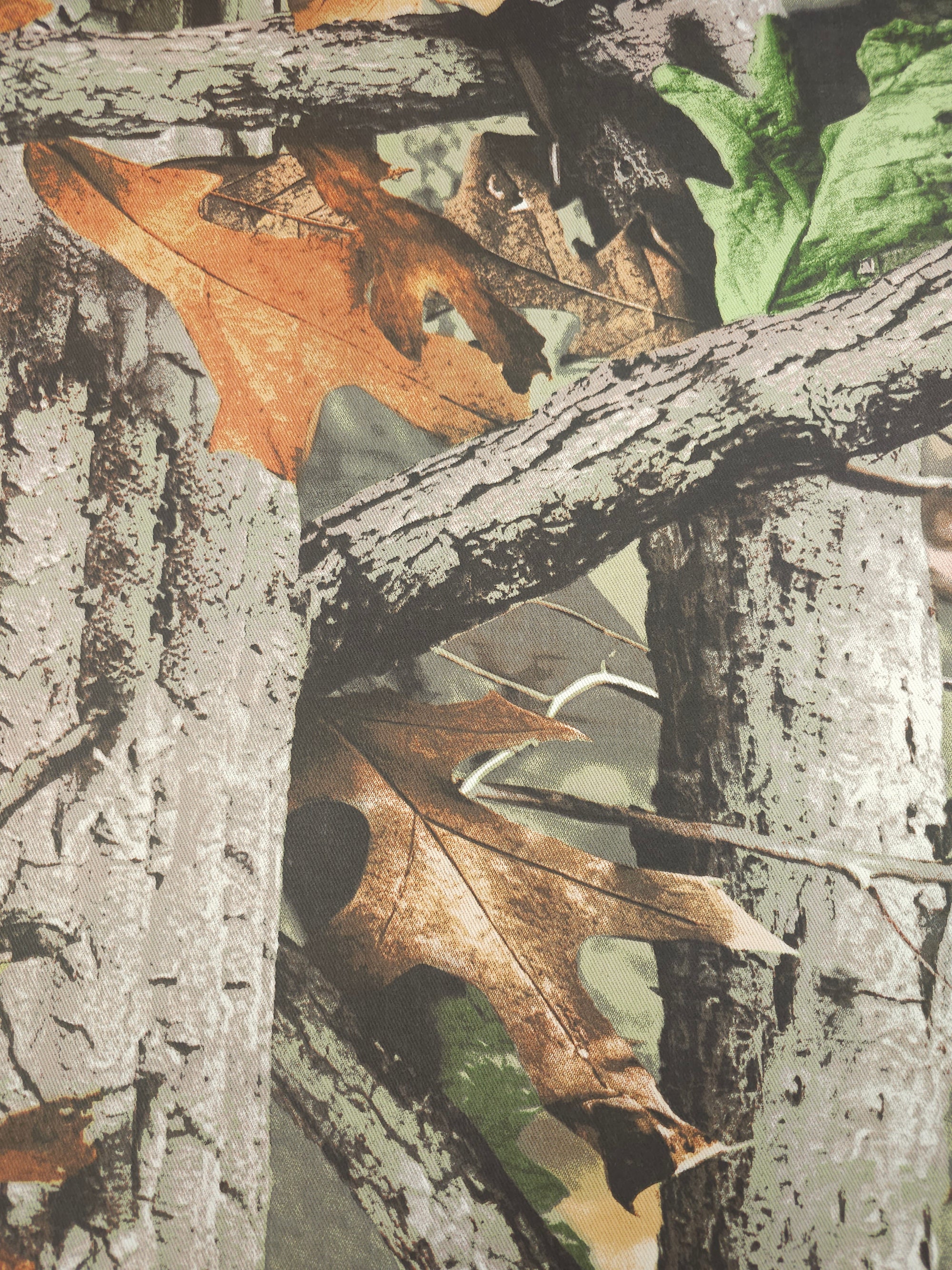 Forest Leaf Branches Canvas Cotton