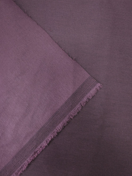 Grape Purple Cotton Twill