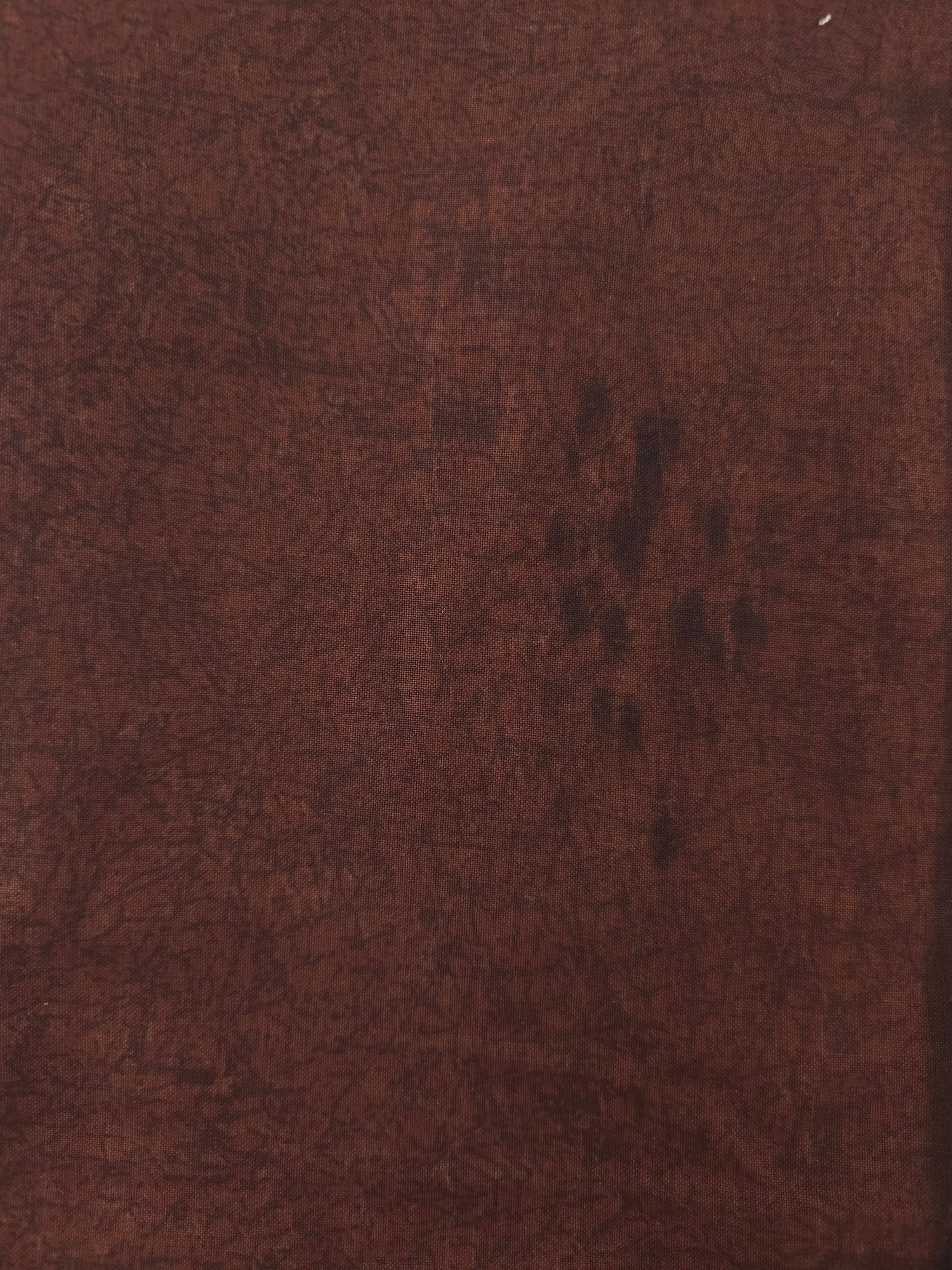 Burnt sienna crackle Cotton- 1.1m piece