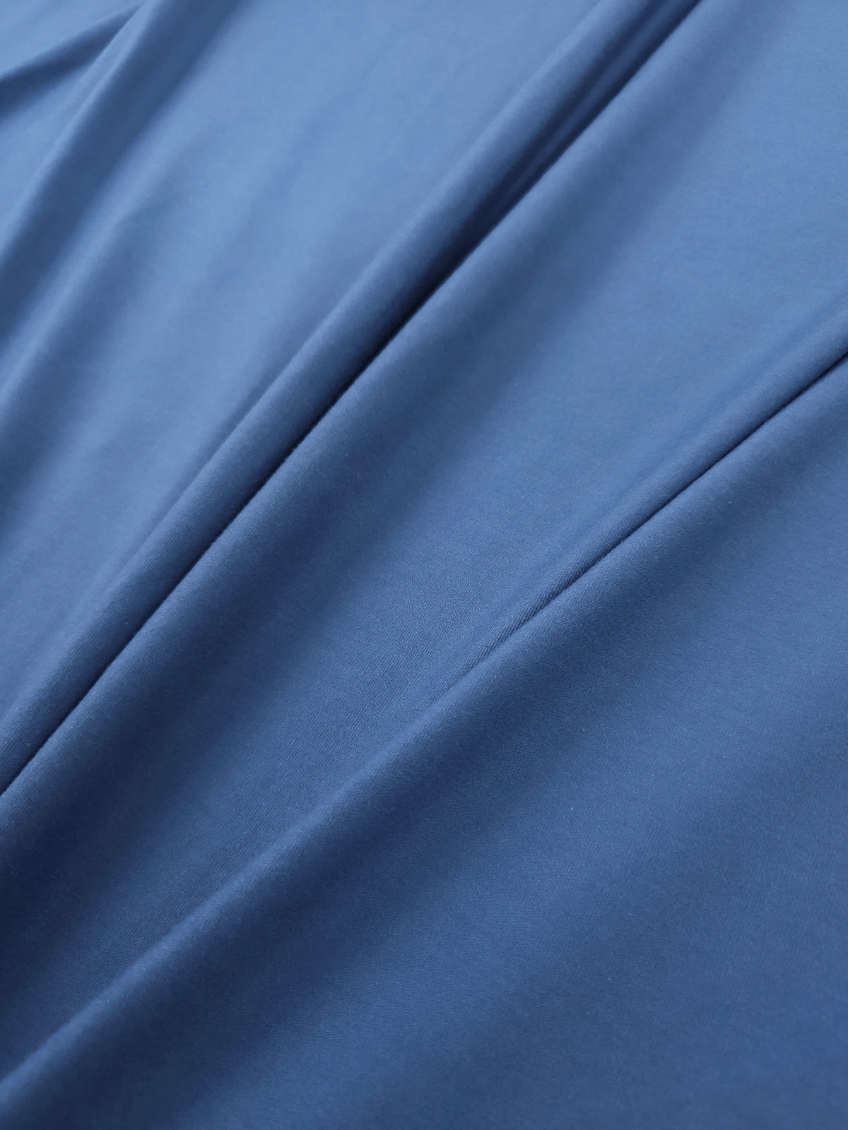 Admiral Blue Bamboo Cotton Jersey