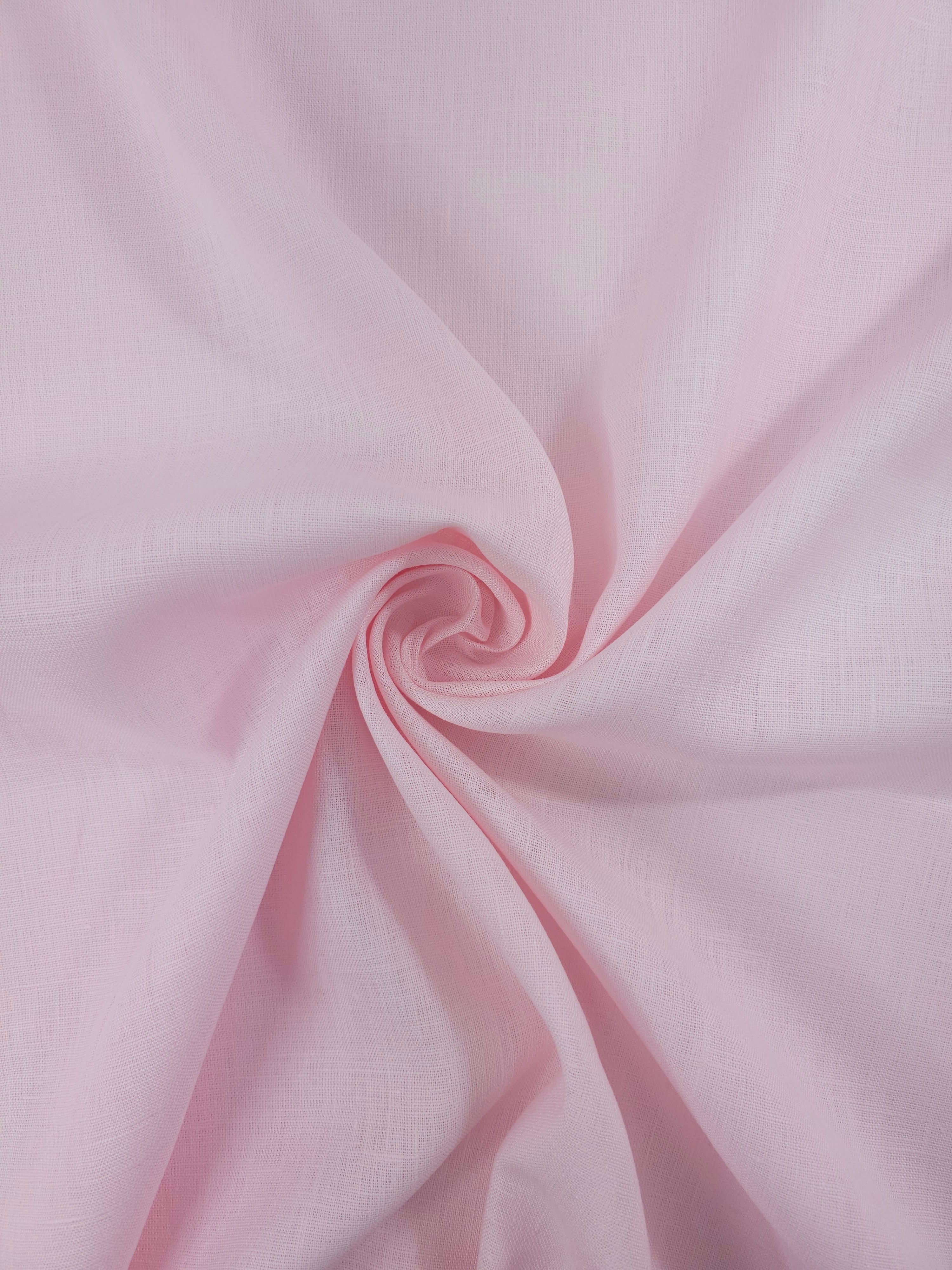 Baby Pink 100% Linen