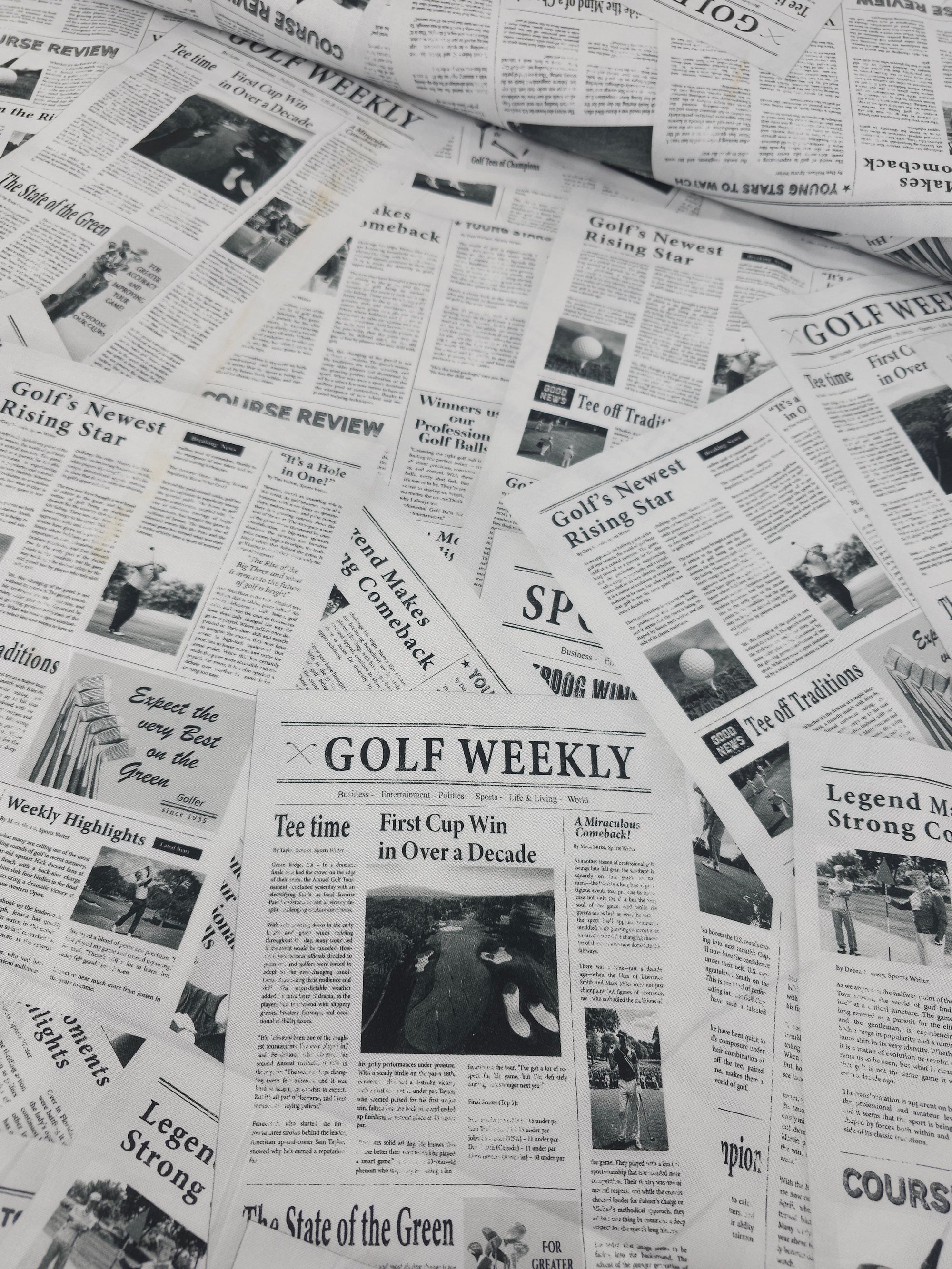 The Golf Weekly 100% Cotton