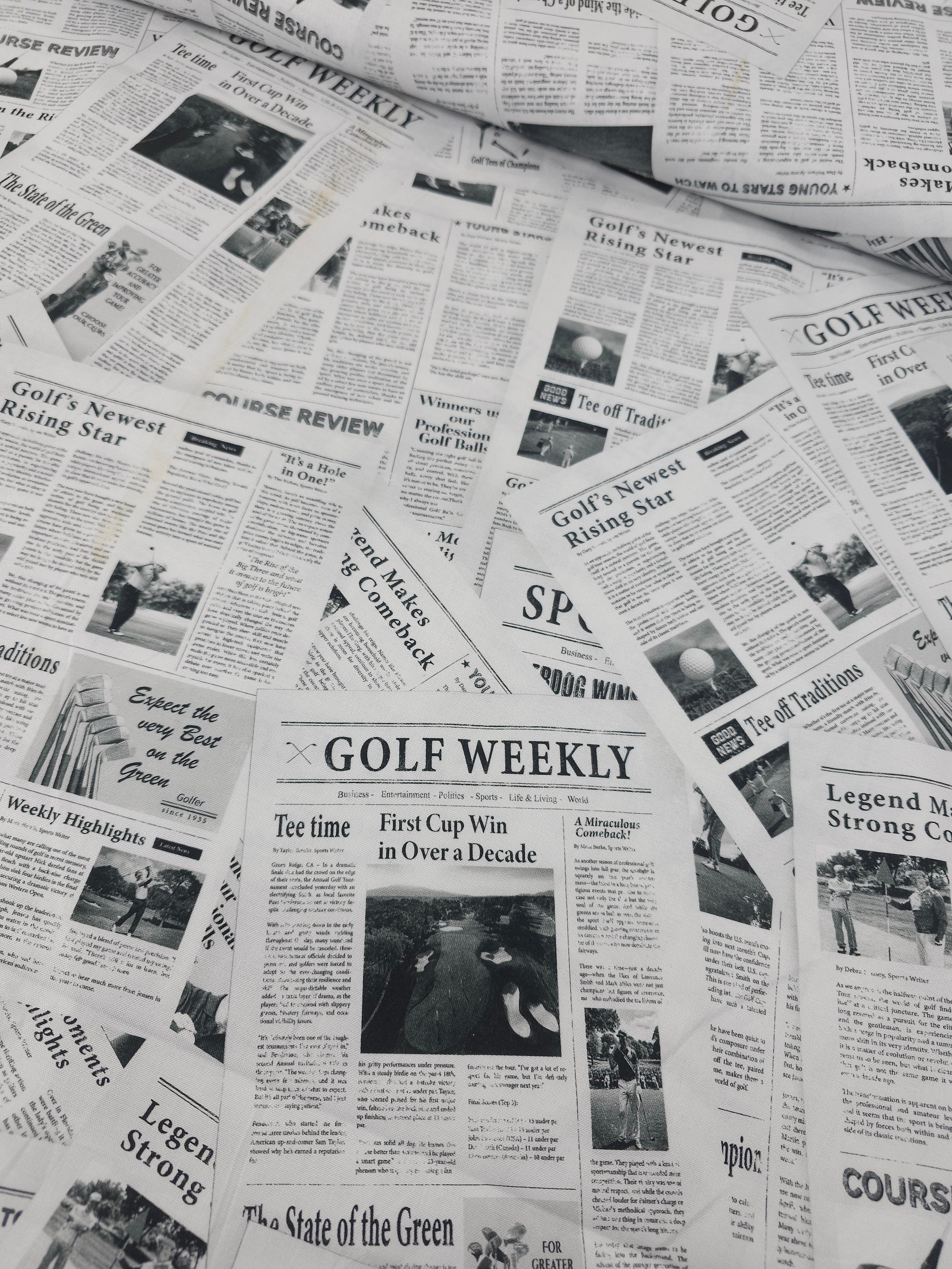 The Golf Weekly 100% Cotton