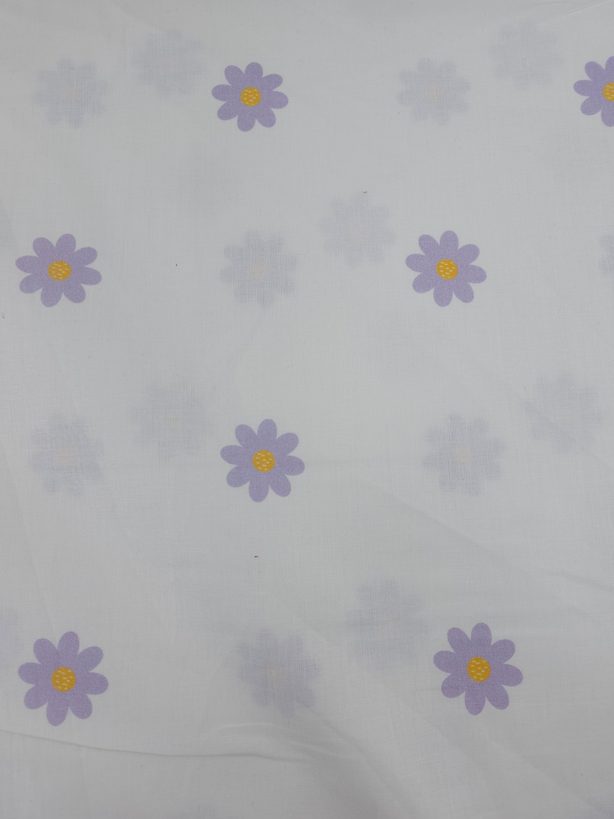 Lilac Daisy 100% Cotton 104” *EXTRA WIDE*