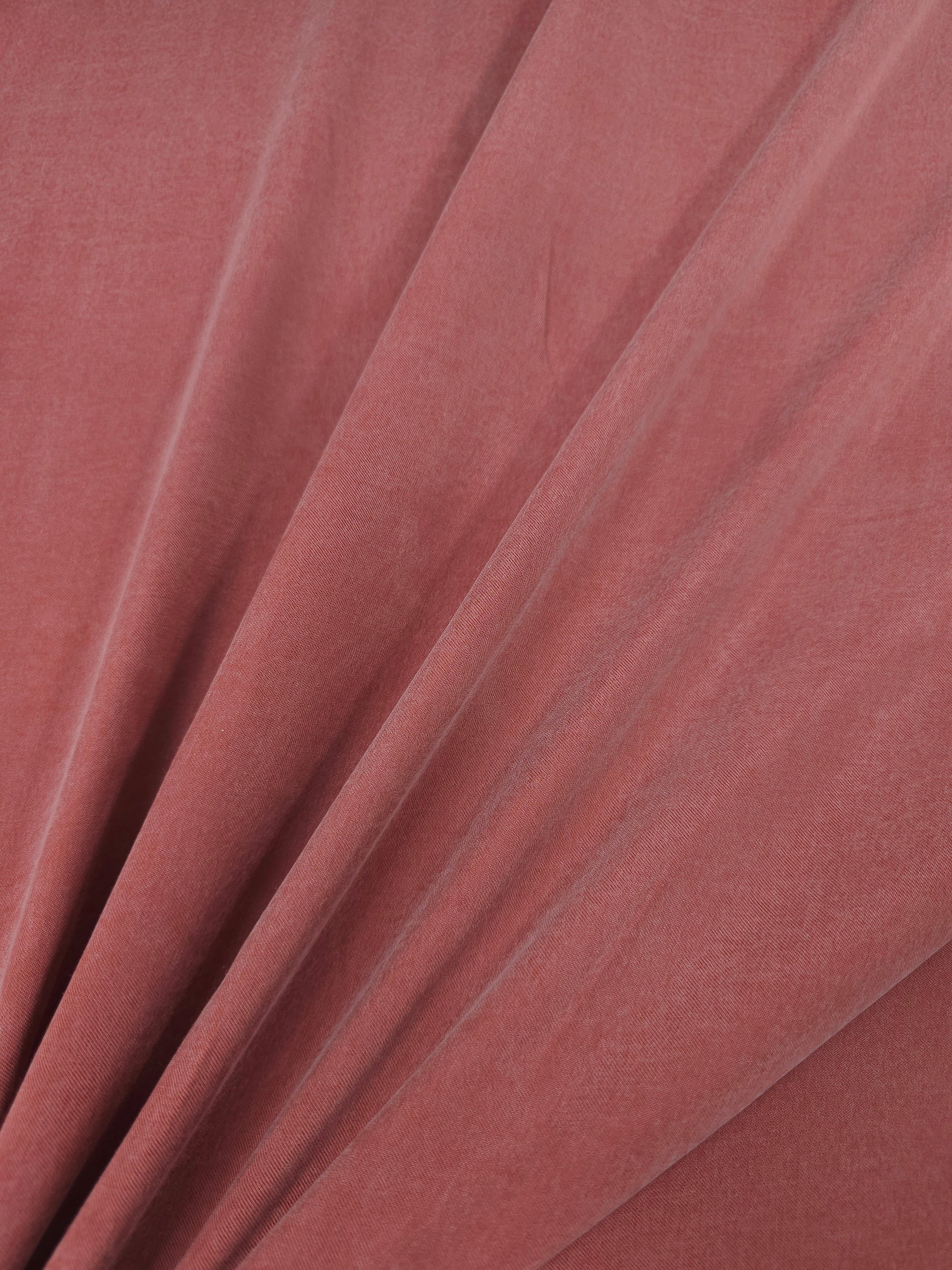 Guava Sandwashed Cupro Viscose