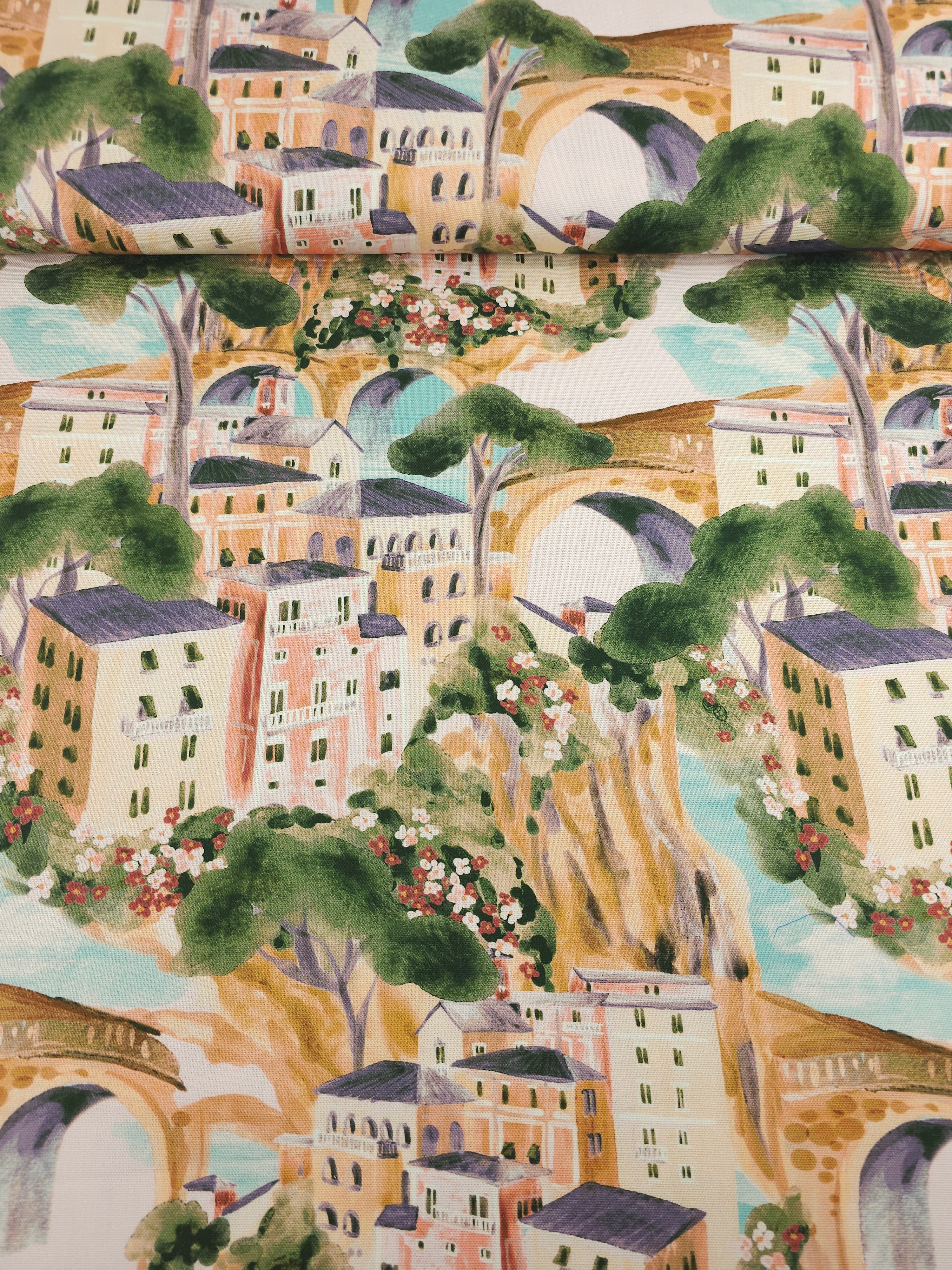 Riverside Apartments Lightweight Canvas Cotton