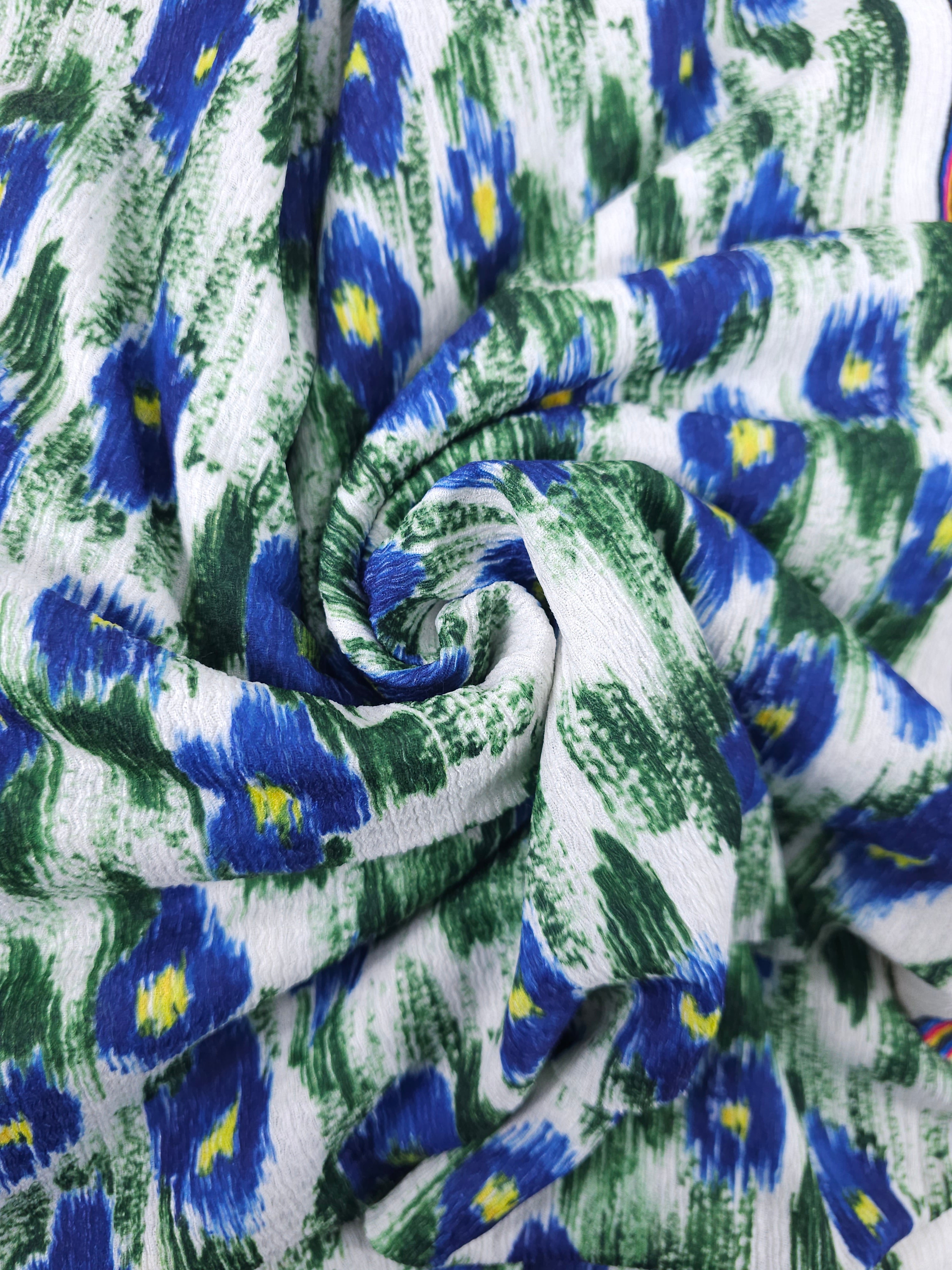 Impressionist Bloom Medium Weight Crinkle Poly - 3.2m Piece