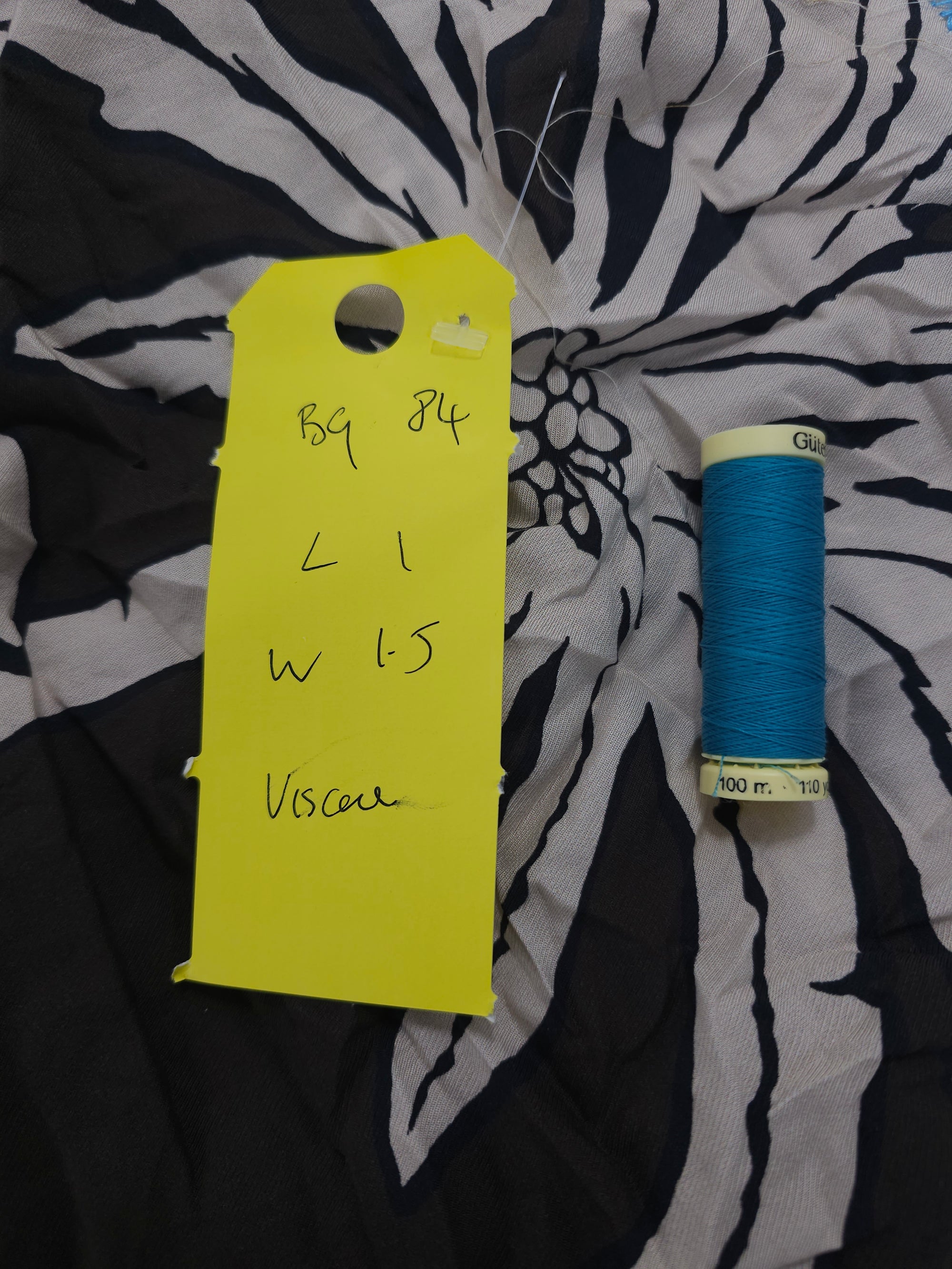 Palm tree Viscose- 1m piece