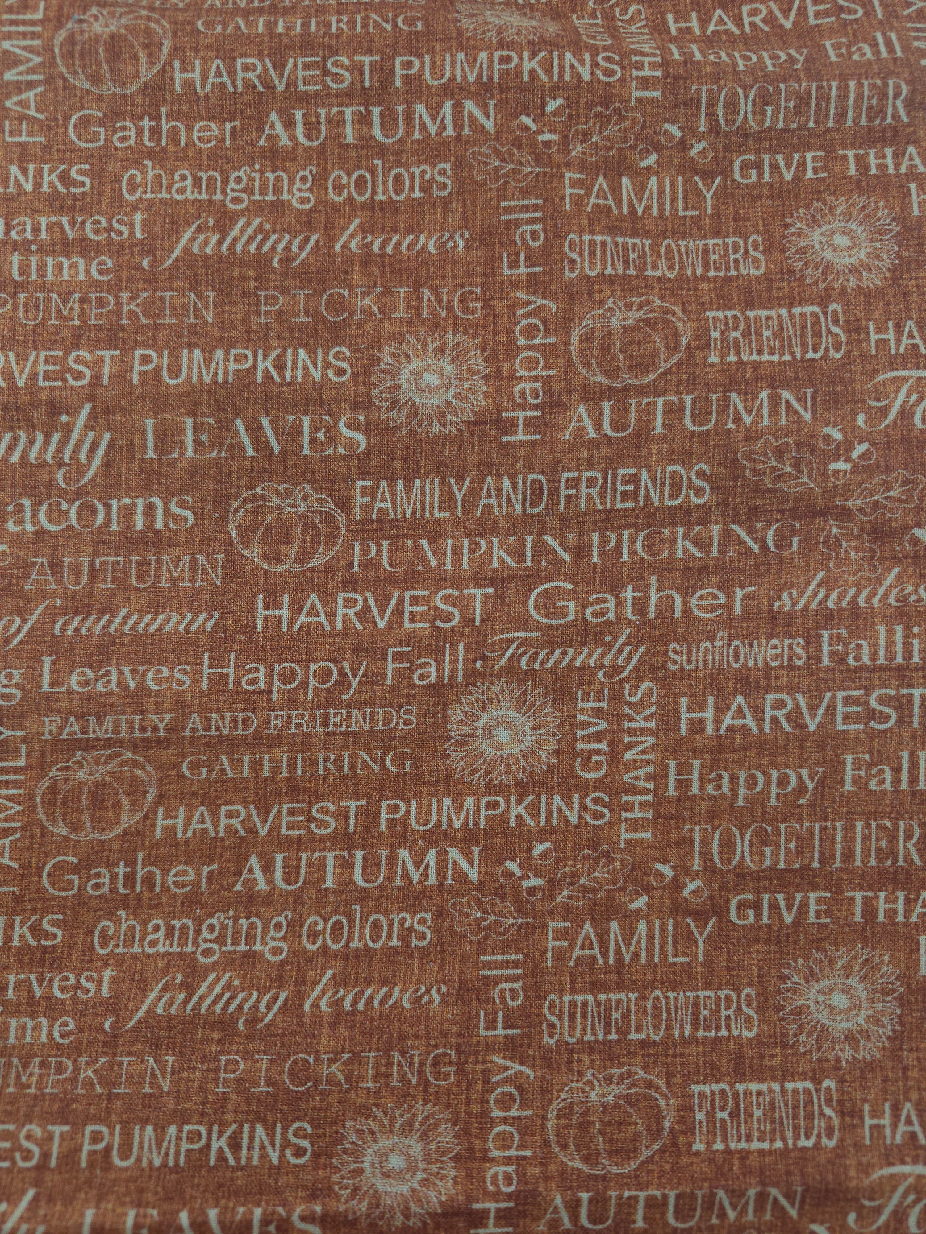 Happy harvest Cotton- 2.7m piece
