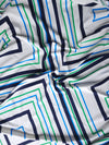 Geometric Diamond Linen