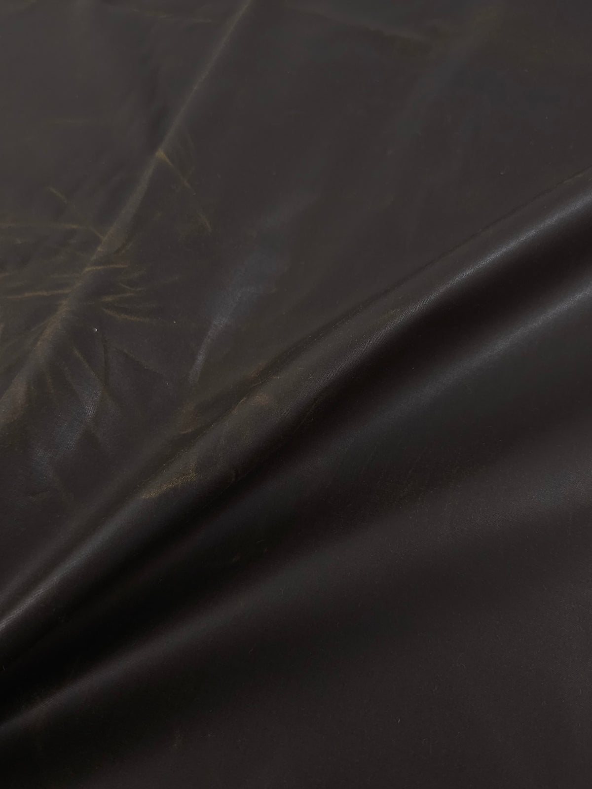 Dark Moss Brown Wax Cotton