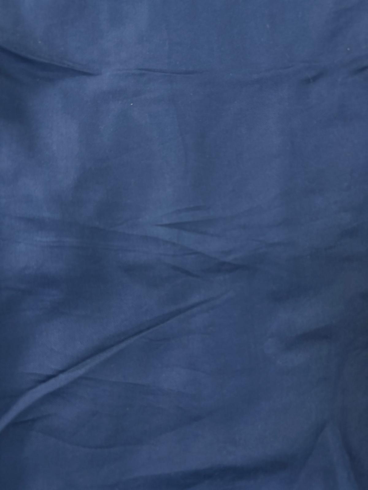 Navy Poly Satin - 1.6m Piece