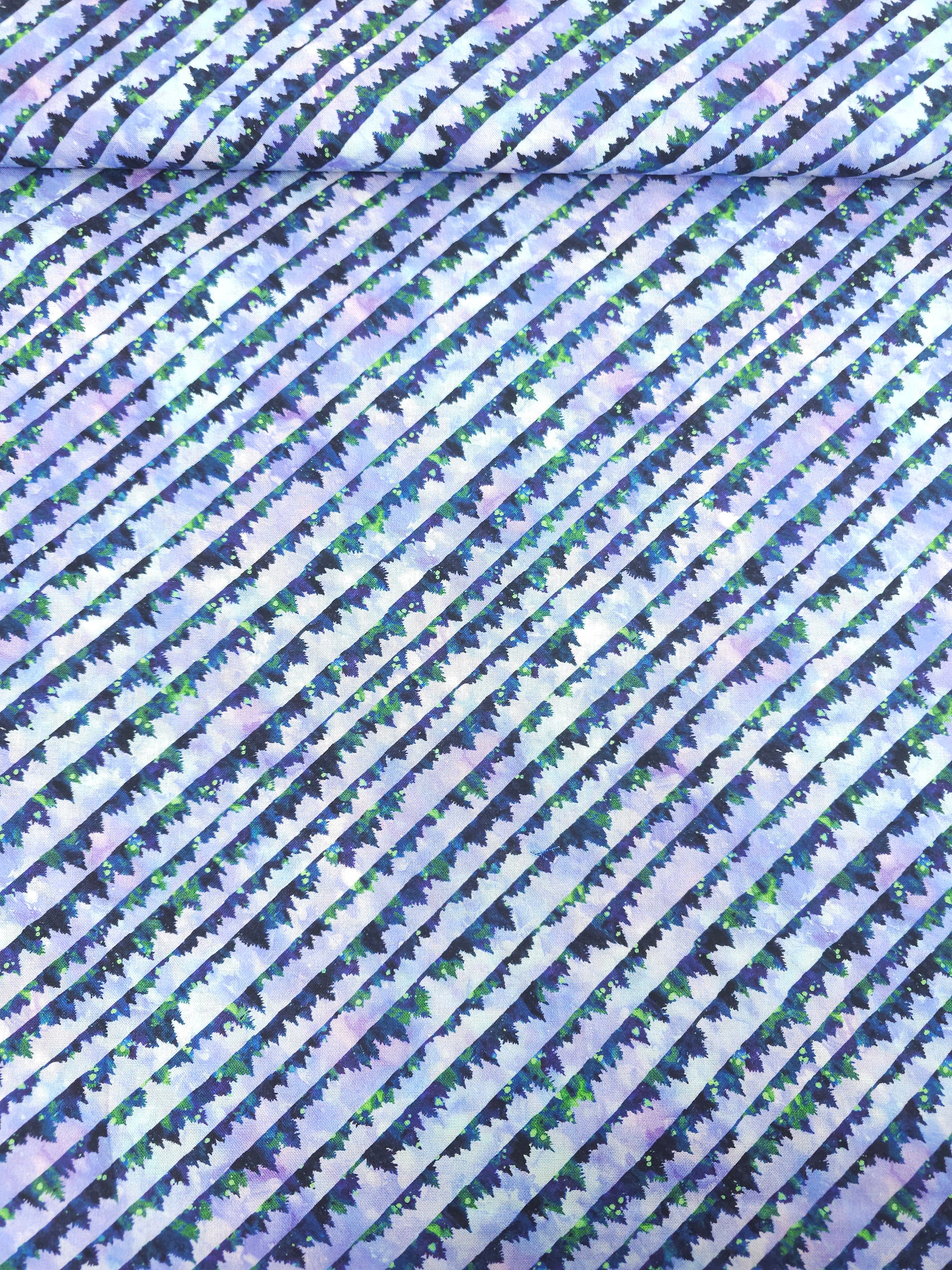 Forest Skies Diagonal 100% Cotton