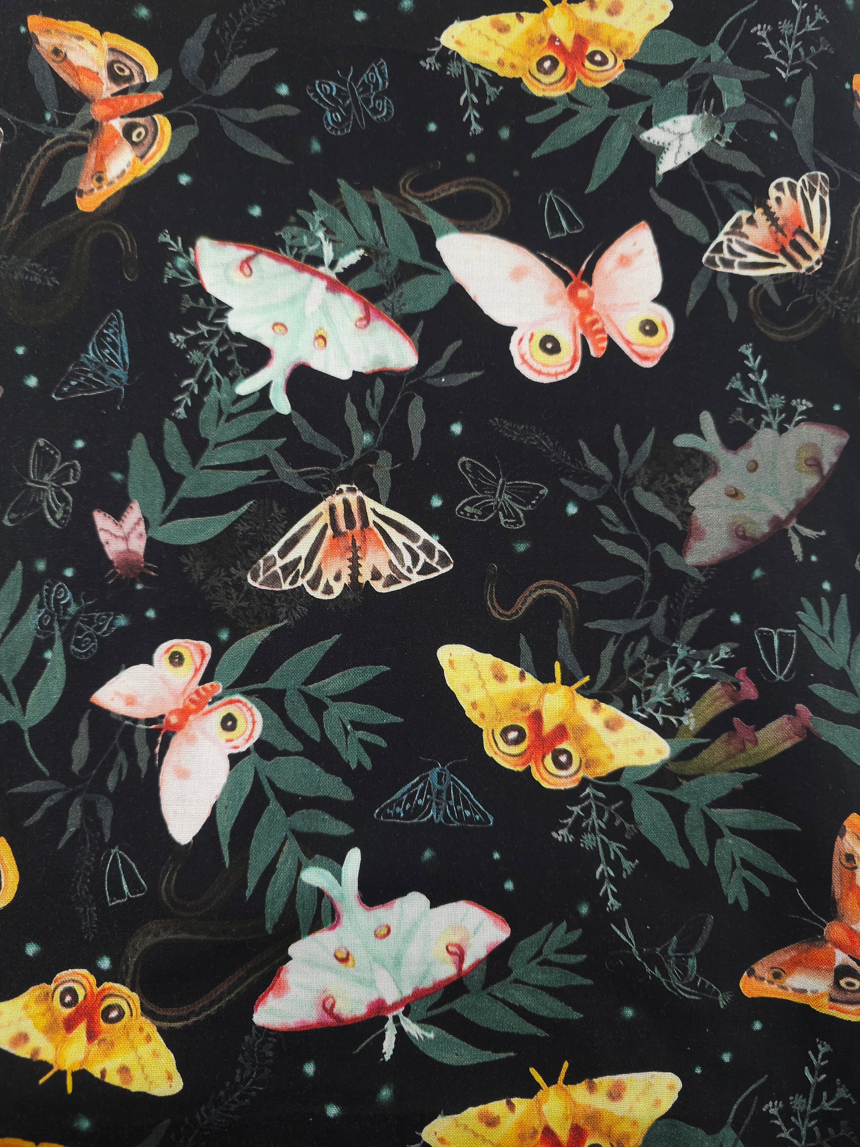 A witches moth Cotton- 3m piece