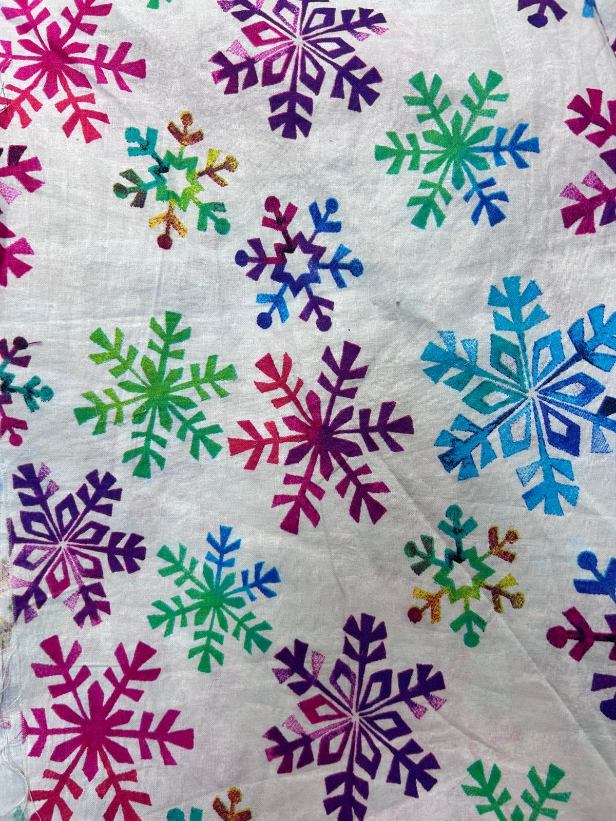 Snowflakes Cotton - 1.1m Piece