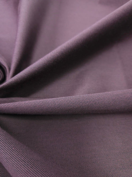 Grape Purple Cotton Twill