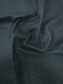  Black Speckled Herringbone Wool Suiting