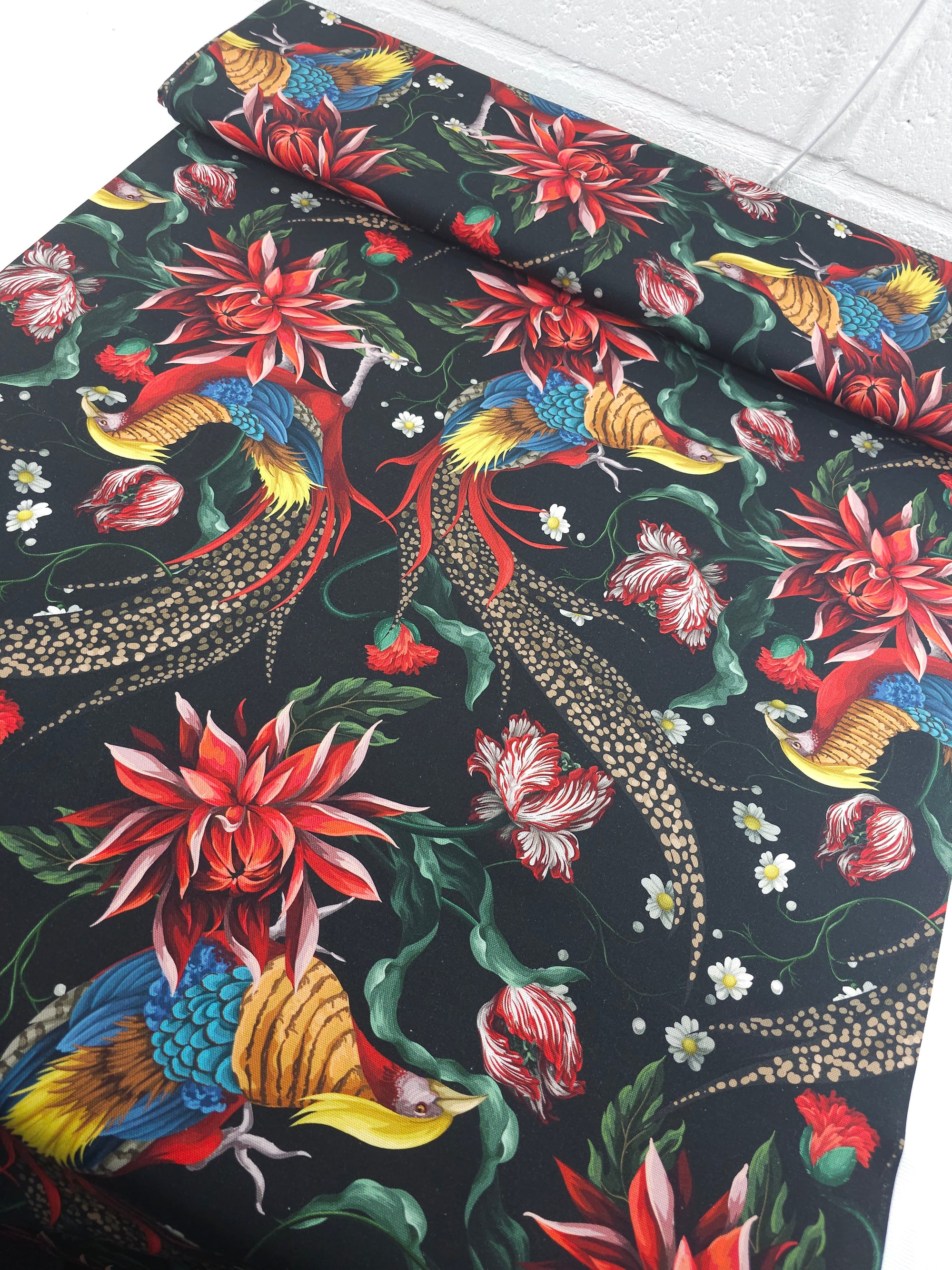 Pheasant Botnaics Canvas Cotton