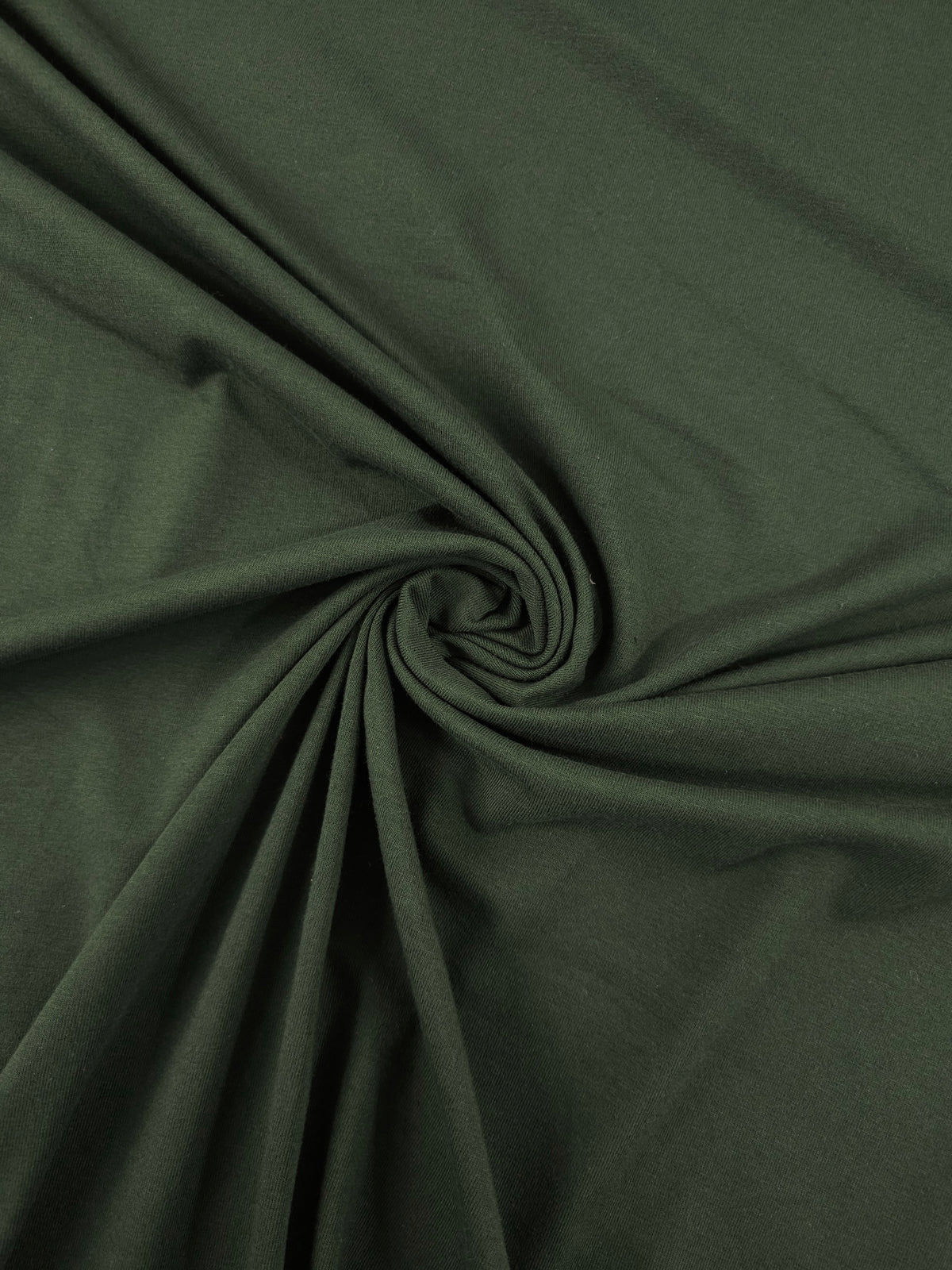 Forest Green Bamboo Cotton Jersey