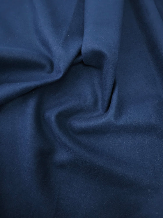 Navy Wool Mix
