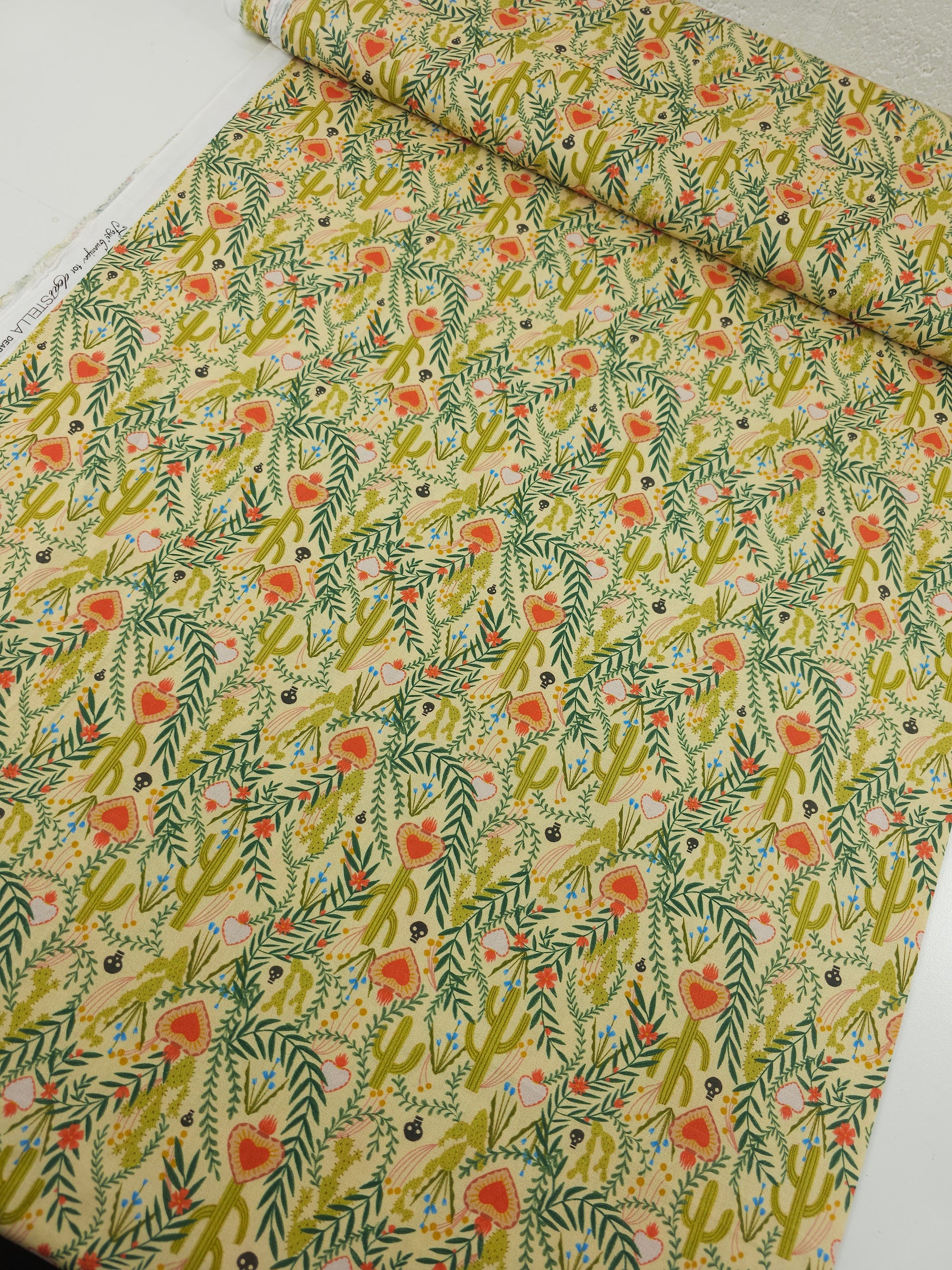 Cacti Floral 100% Cotton