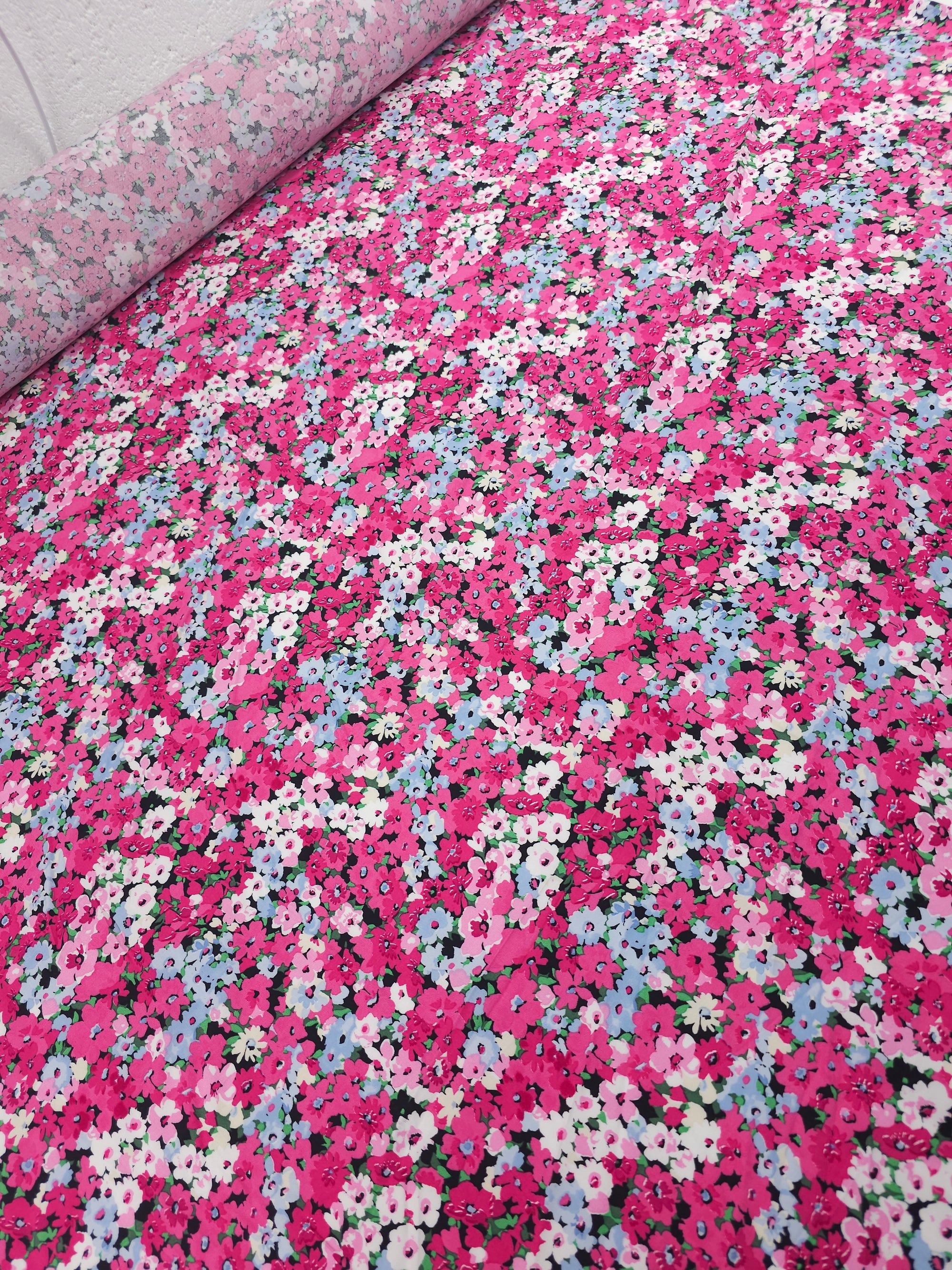Pink Floral Party Viscose