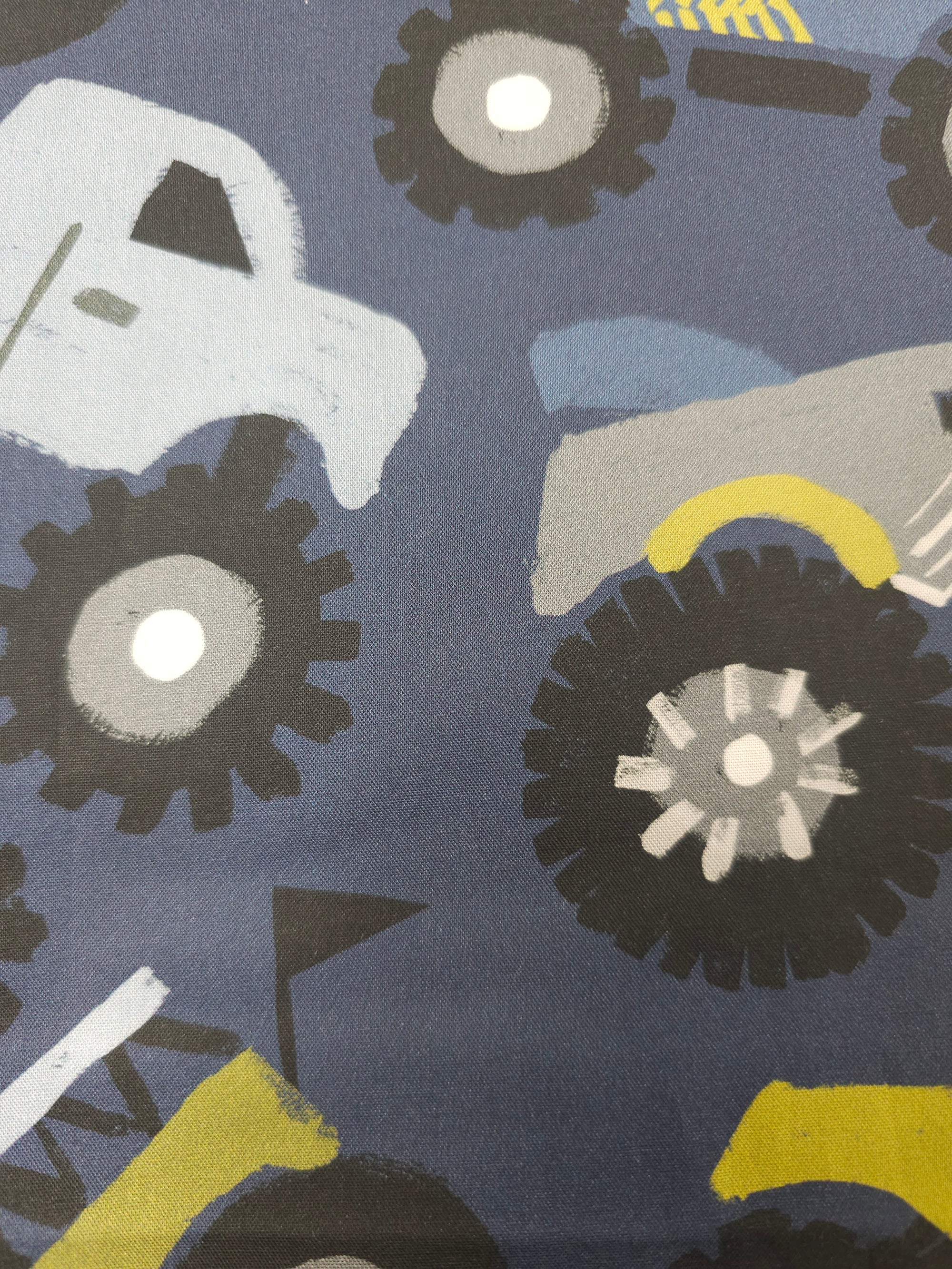 Monster truck Cotton Sateen- 1.5m