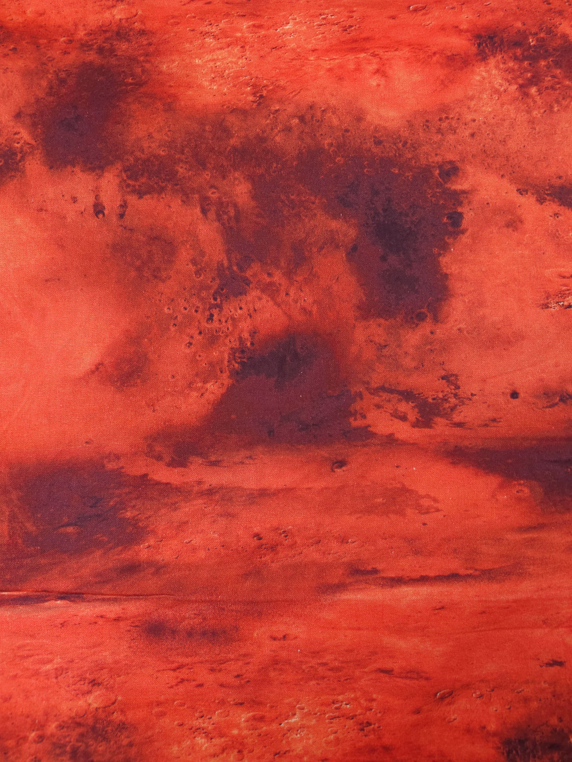 Vermillion Moon Crater 100% Cotton