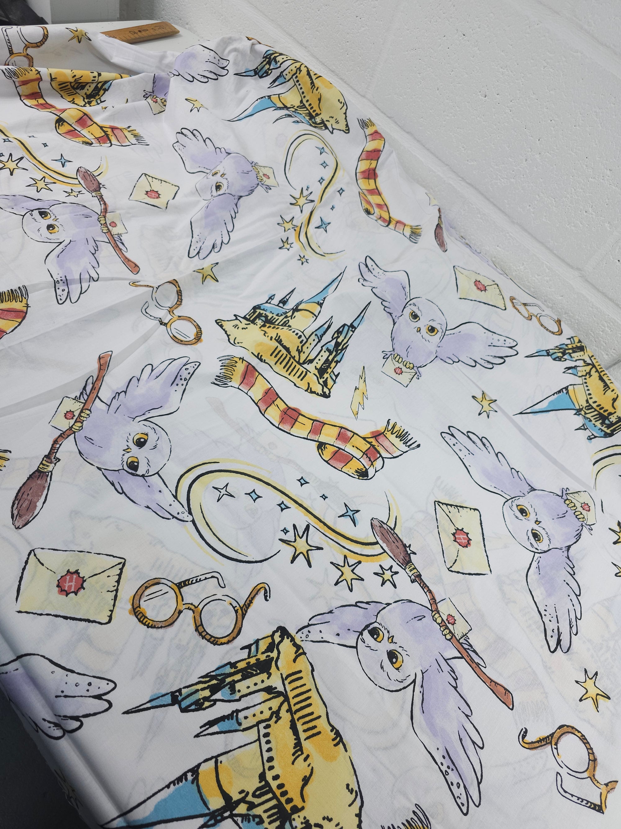 Harry Potter Hedwig 100% Cotton 112" *EXTRA WIDE*