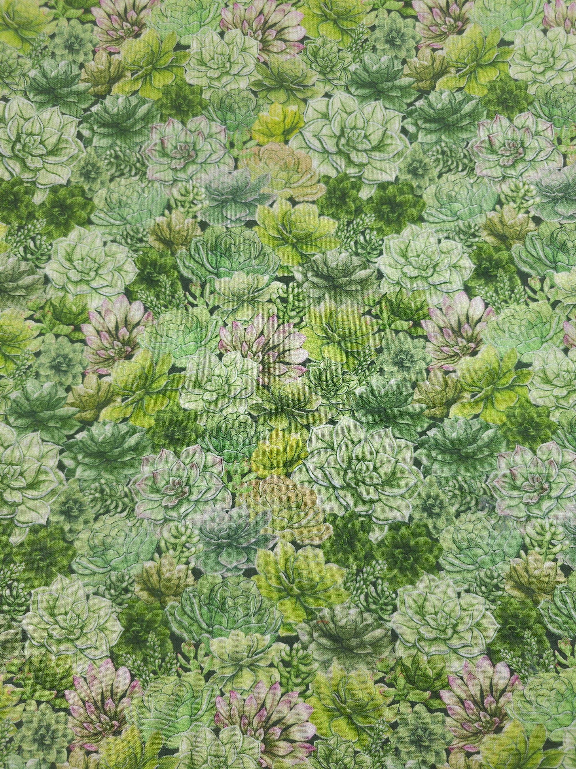 Green Spring Florals 100% Cotton