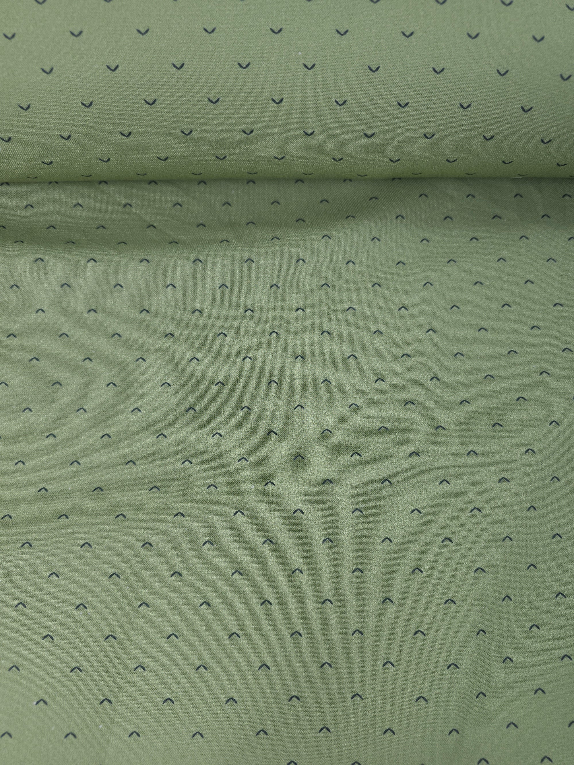 Sage Green Mini Arrow 100% Cotton