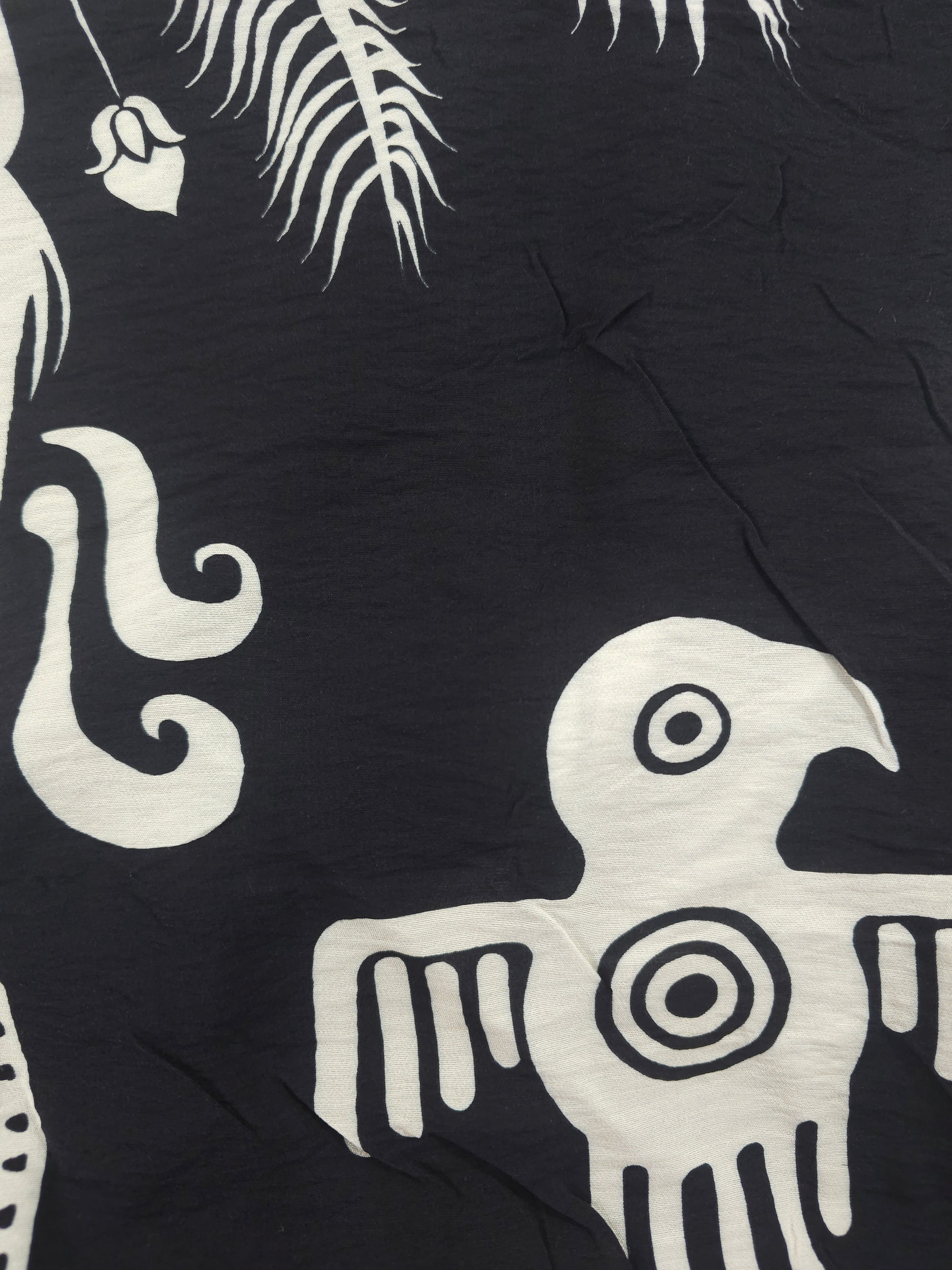Indigenous bird Viscose- 2m piece