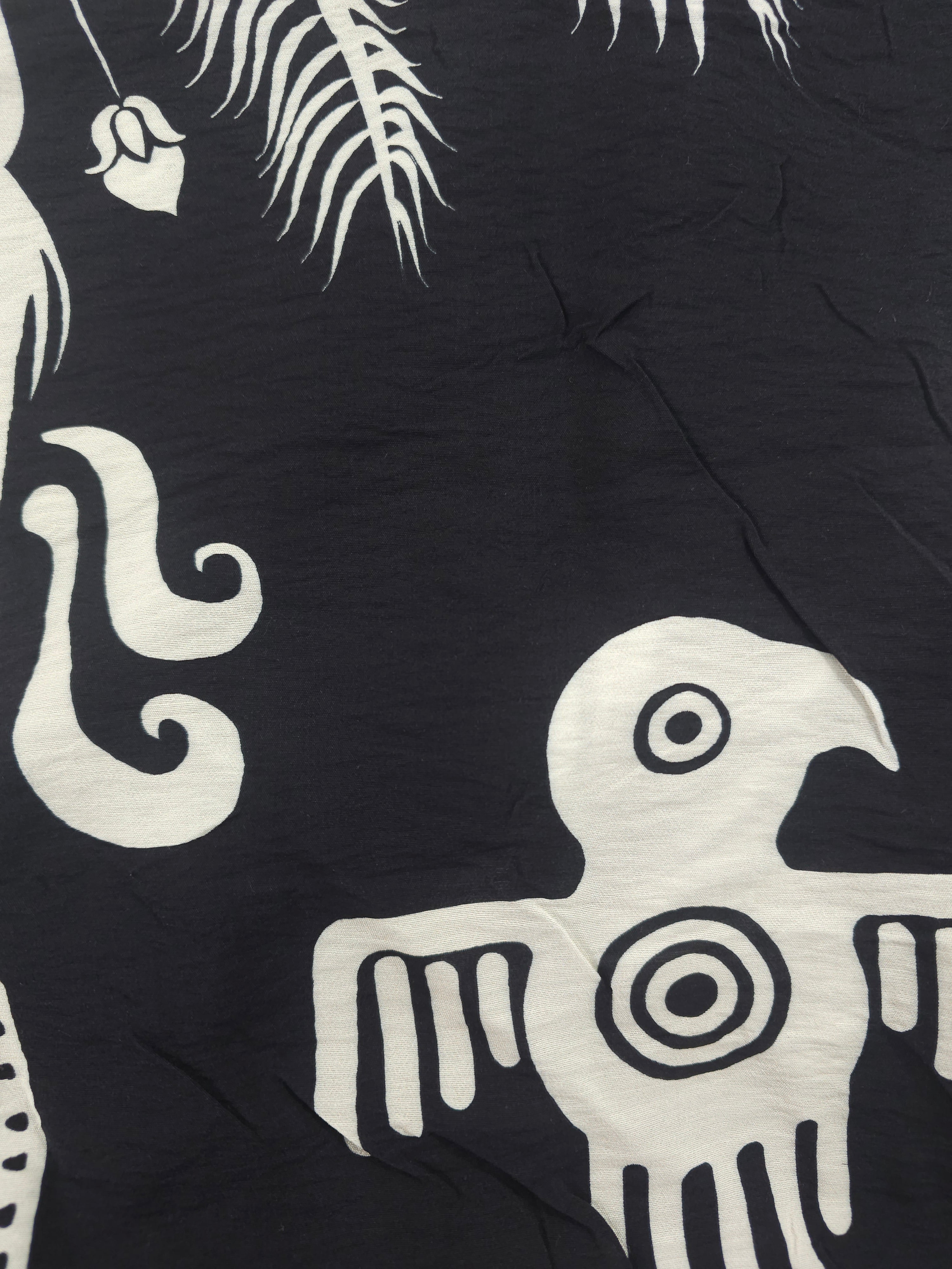Indigenous bird Viscose- 2m piece