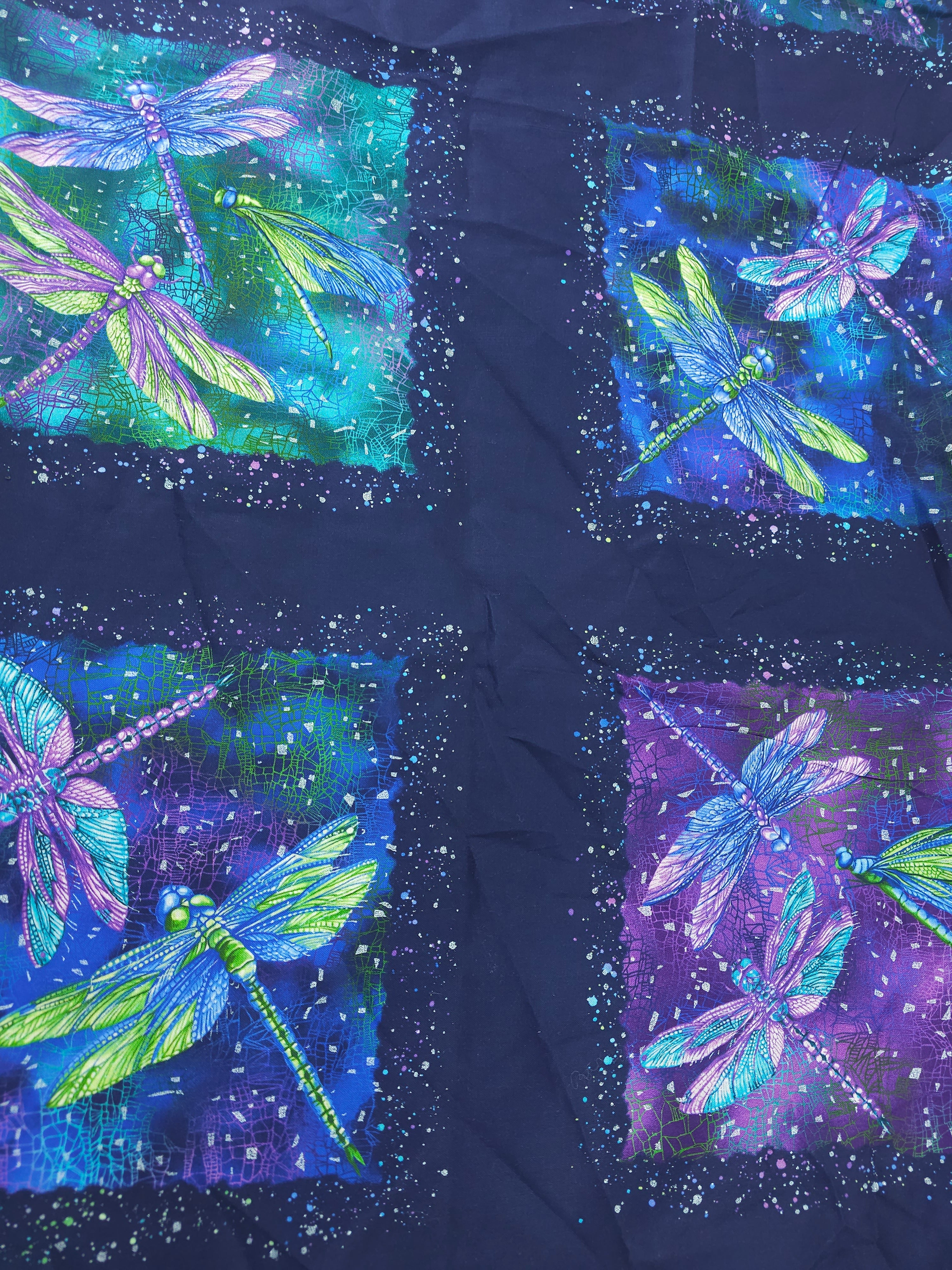 Dragonfly Cotton- 2.5m piece