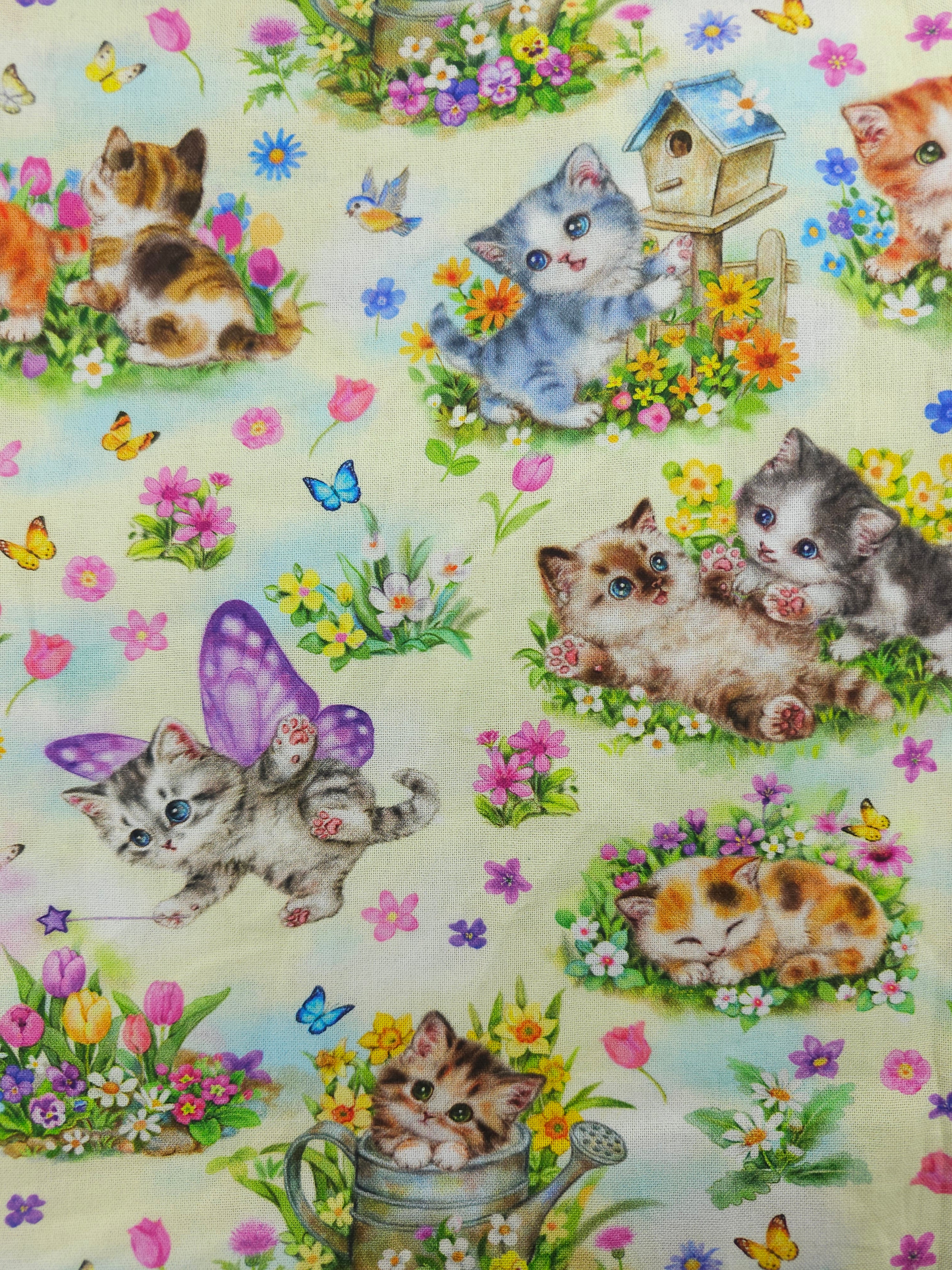 Fairy cat Cotton- 2m piece