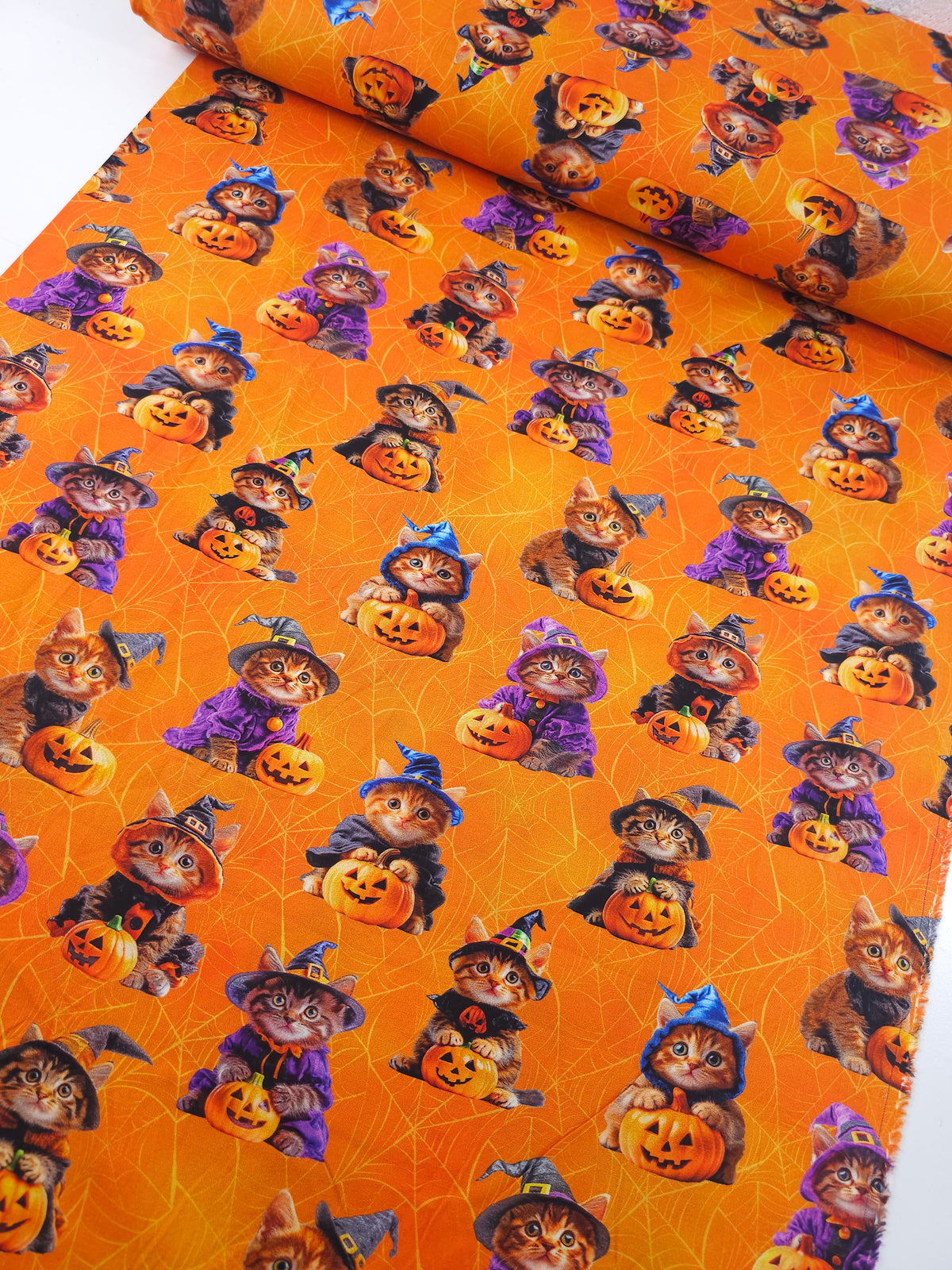 Halloween Kittens In Costume 100% Cotton